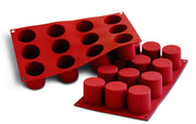 Moule silicone 12 cylindres