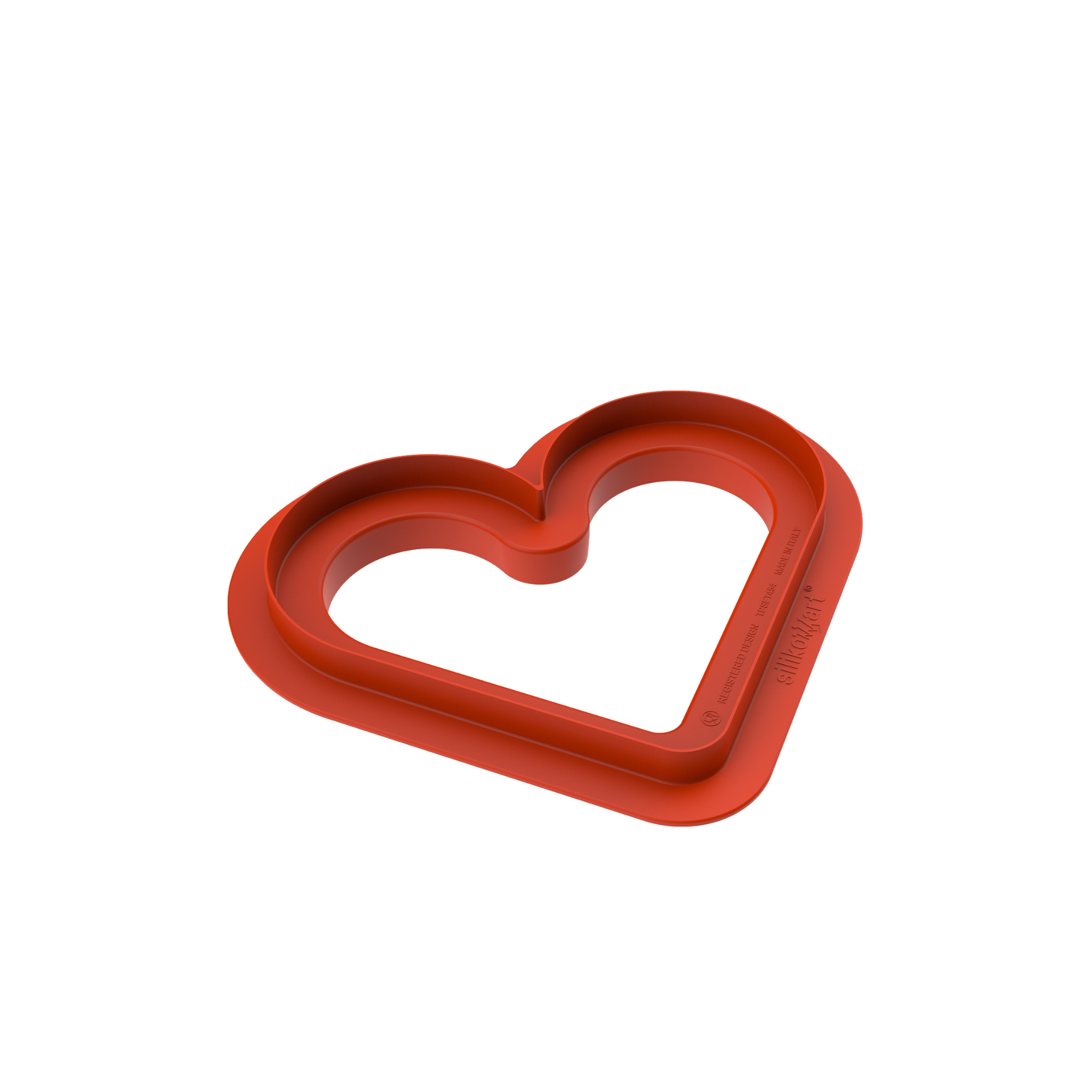 Silikomart - Moule Silicone Coeur Level Heart 580 ml