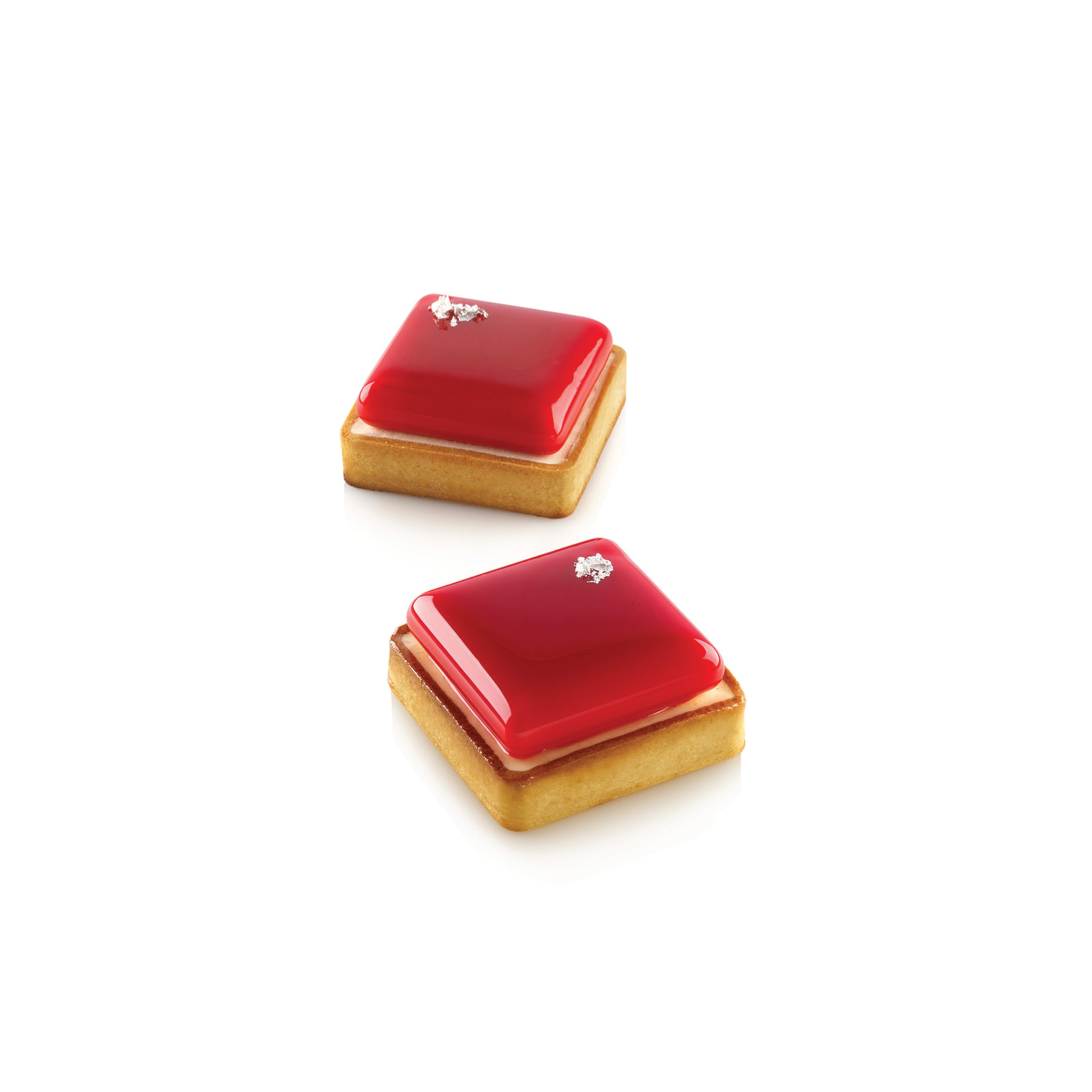 Silikomart - Kit Moule silicone Tarte Carrée