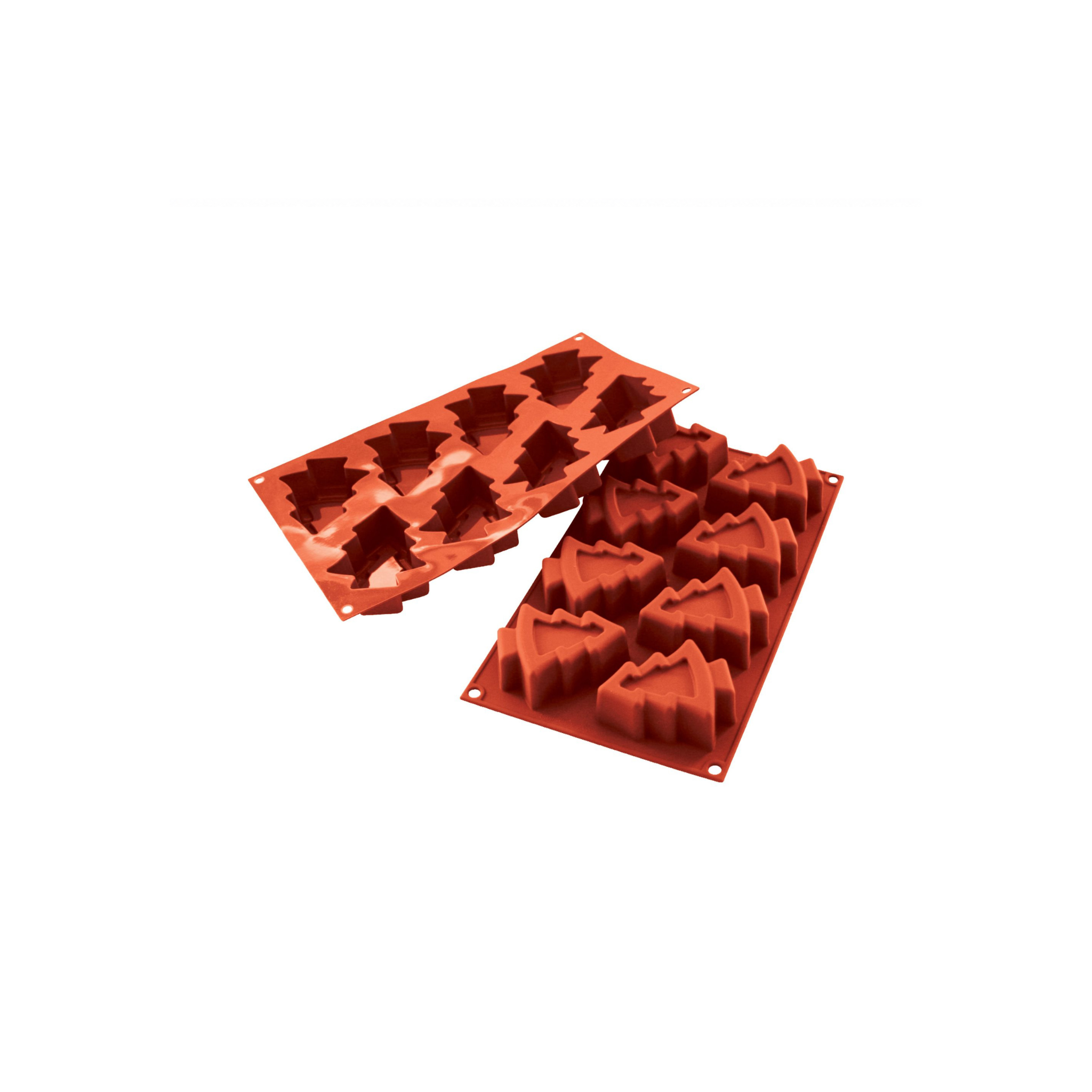 Silikomart - Moule silicone 8 Sapins 81ml