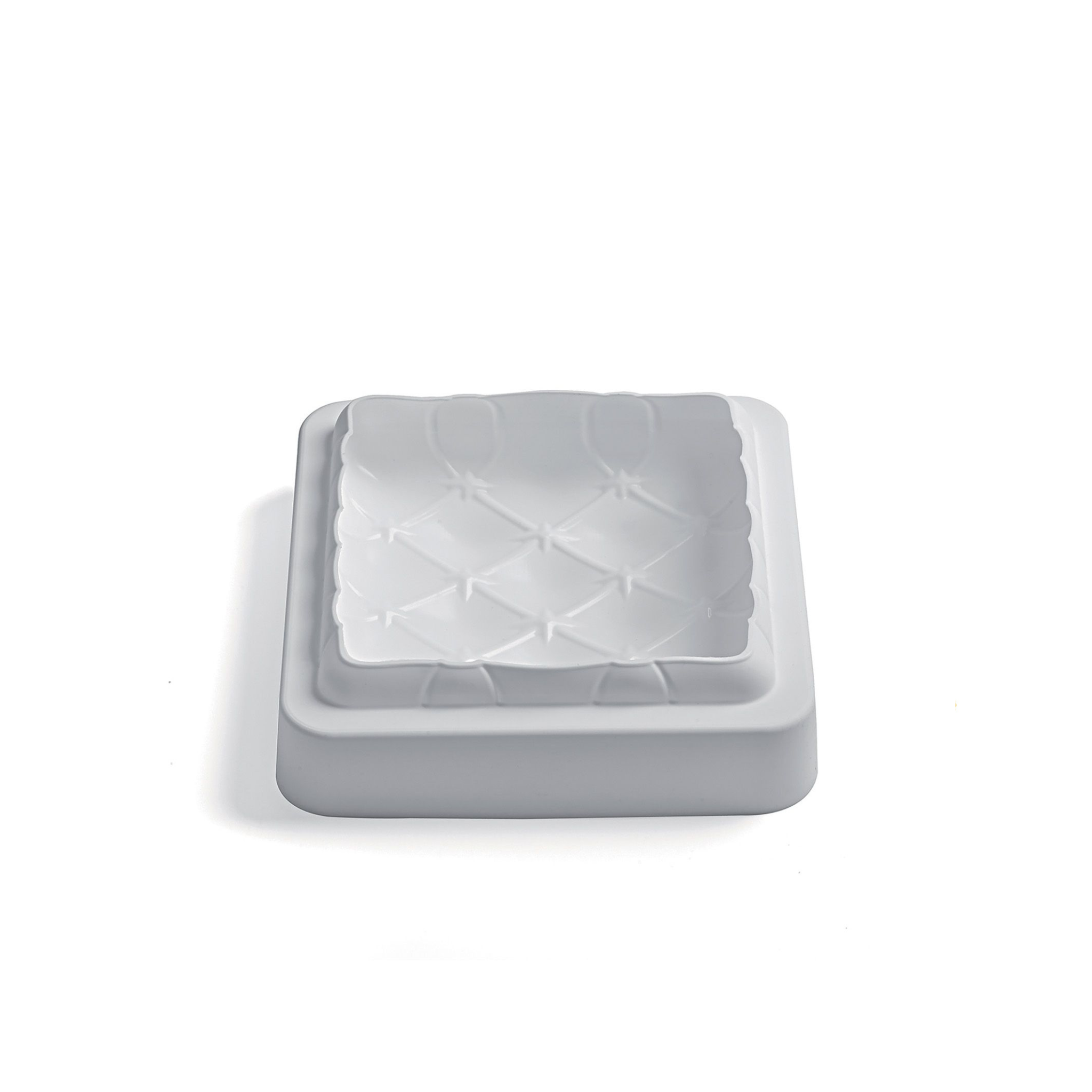Silikomart - Moule silicone Carré Matelassé Bombé 1000ml