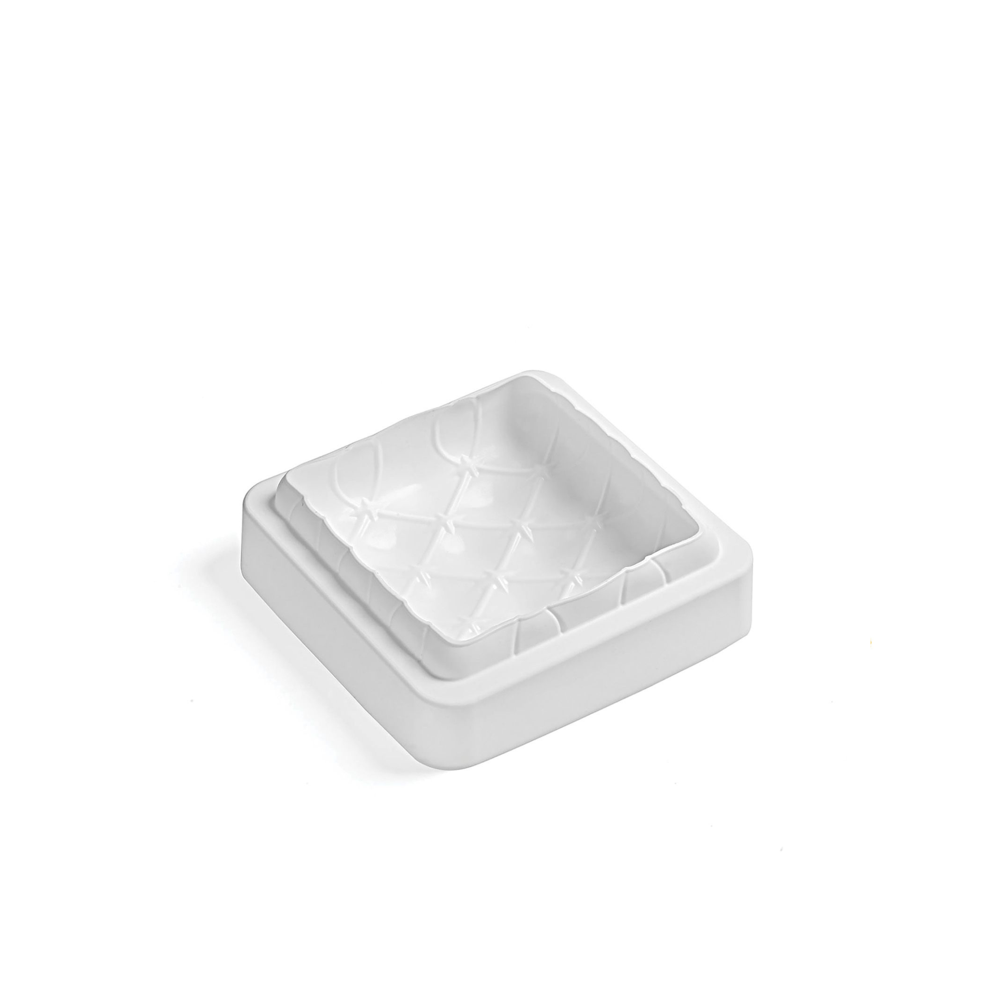 Silikomart - Moule silicone Carré Matelassé Bombé 1000ml