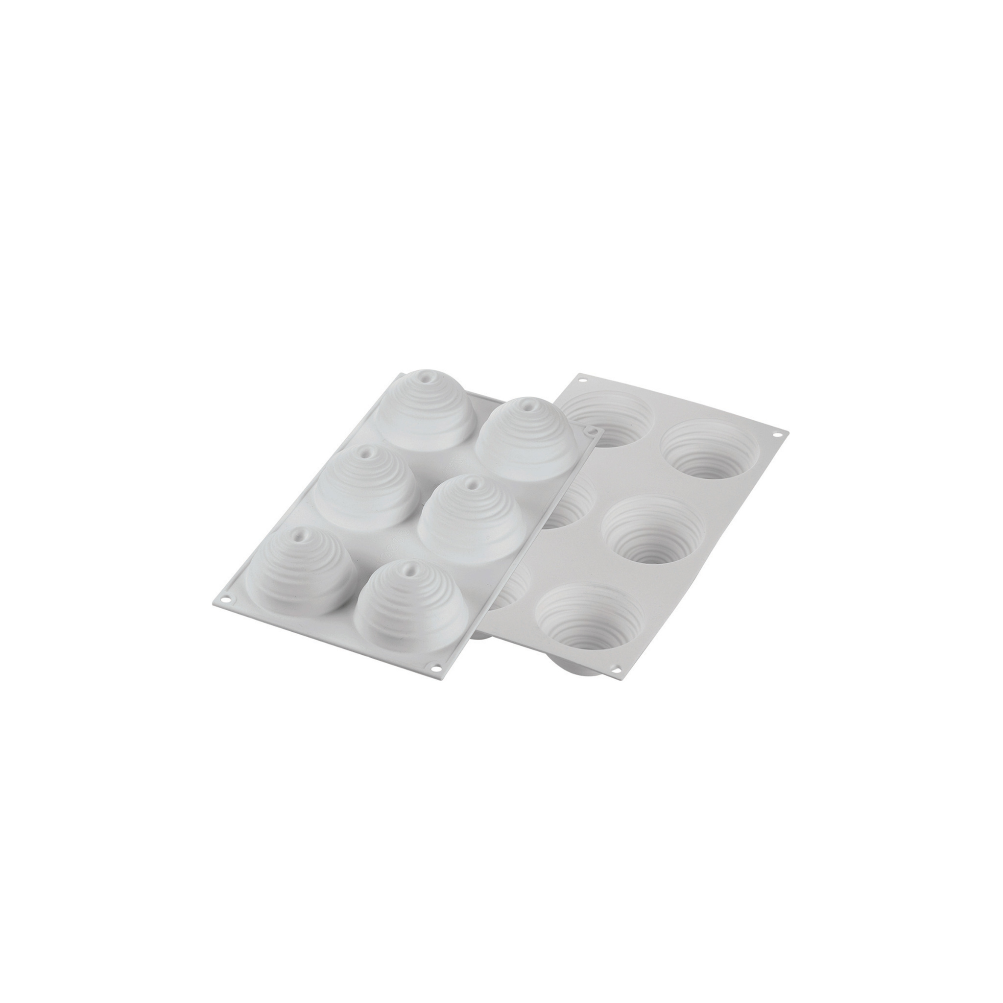 Silikomart - Moule Silicone 6 Mont Blanc Ø74mm 106ml