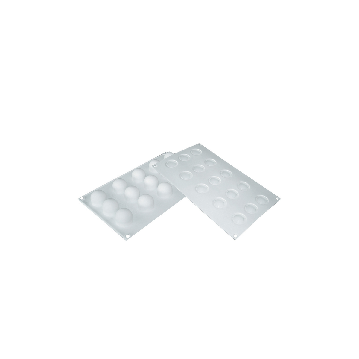 Moule silicone 15 demi-sphères
