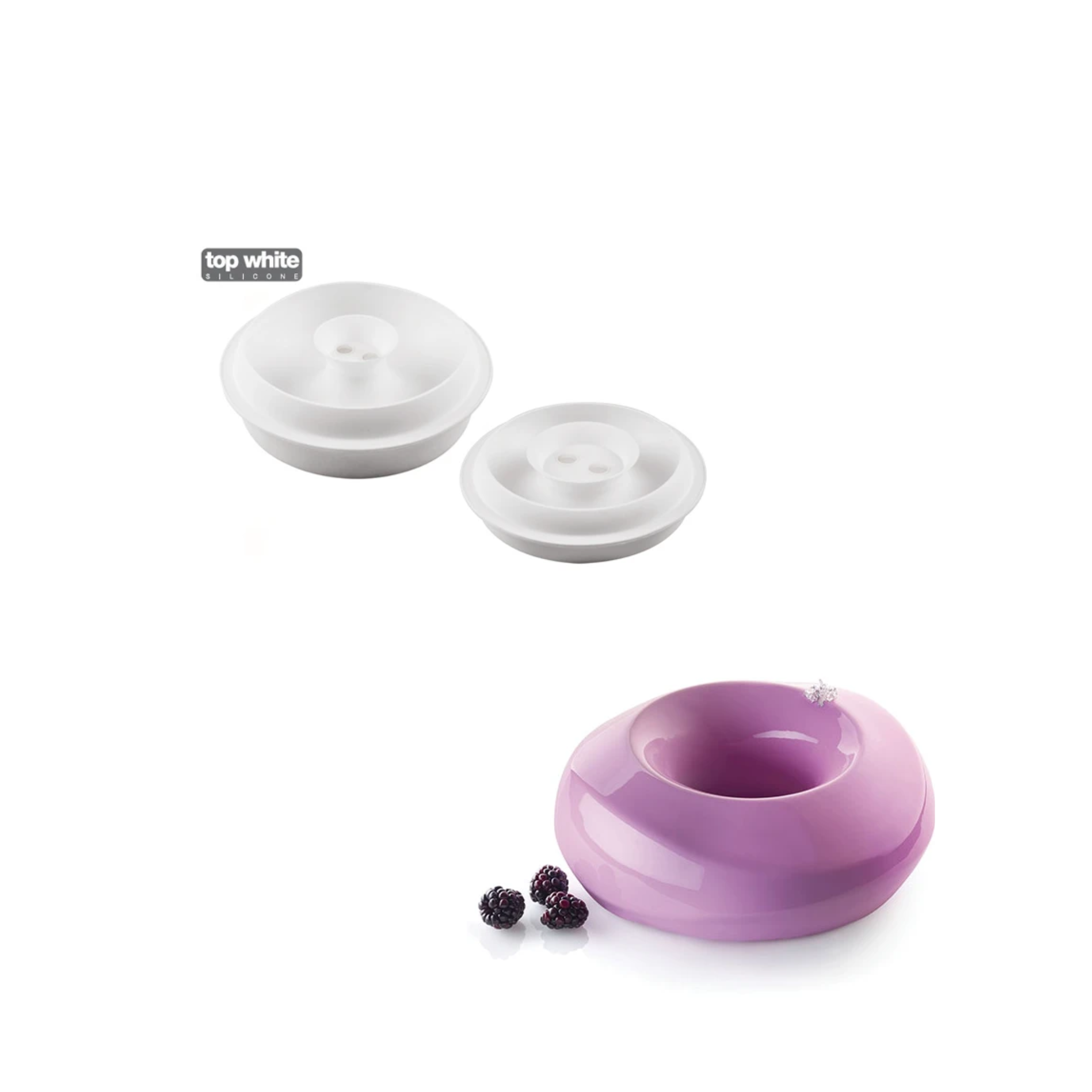 Silikomart - Kit Moule Silicone Eternity ø220mm 1880ml