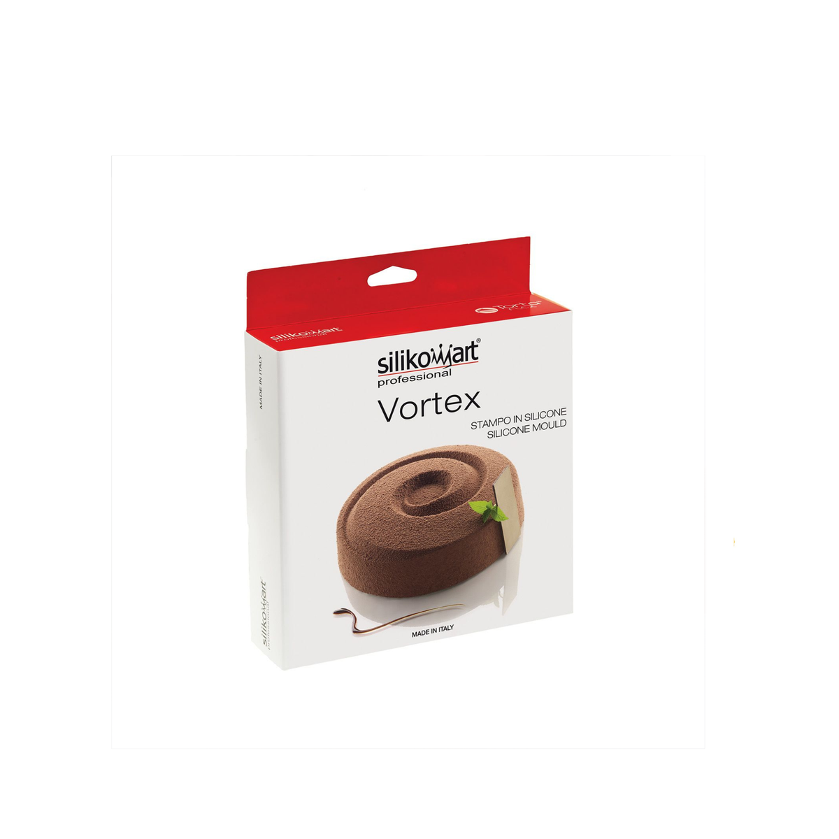 Silikomart - Moule Silicone Vortex Ø180mm 1000ml