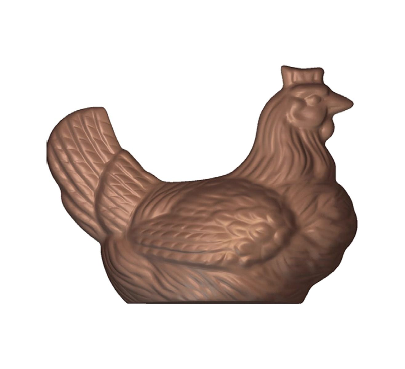 Mallard Ferrière - Moule à chocolat 8 Poules h 65 mm x 53 mm