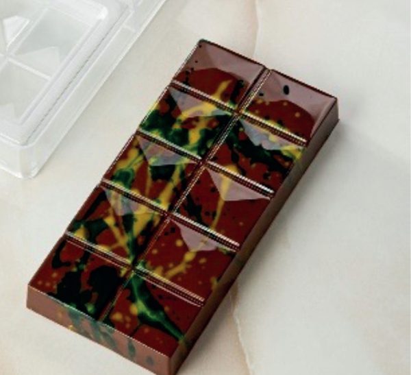 Pavoni - Moule tablette Dubai -  15 × 7 cm