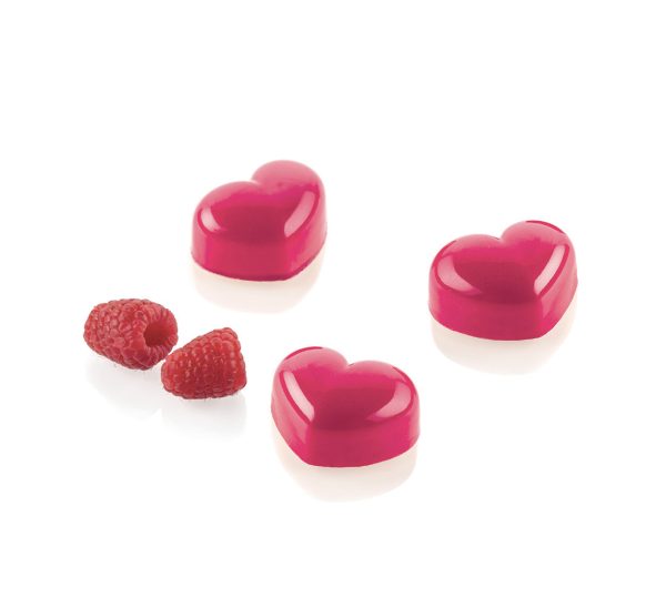 Silikomart - Plaque moule 24 Coeurs - 9,4ml