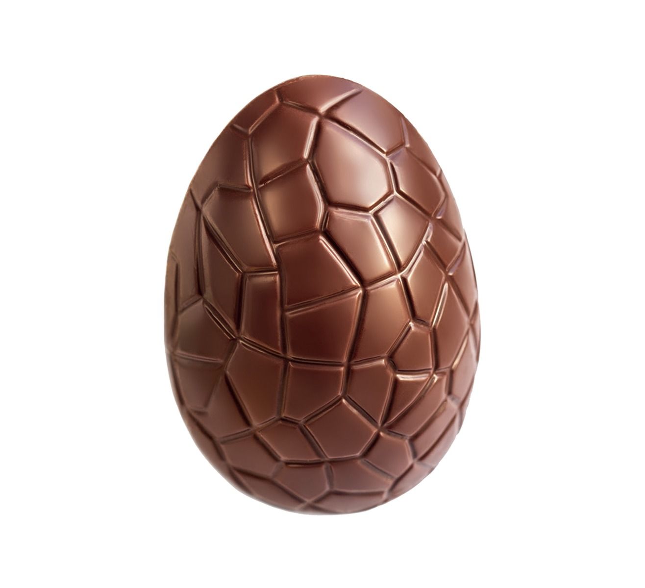 Mallard Ferrière - Moule à chocolat Œuf de Pâques 1/2 Coquille Craquelé h 137mm