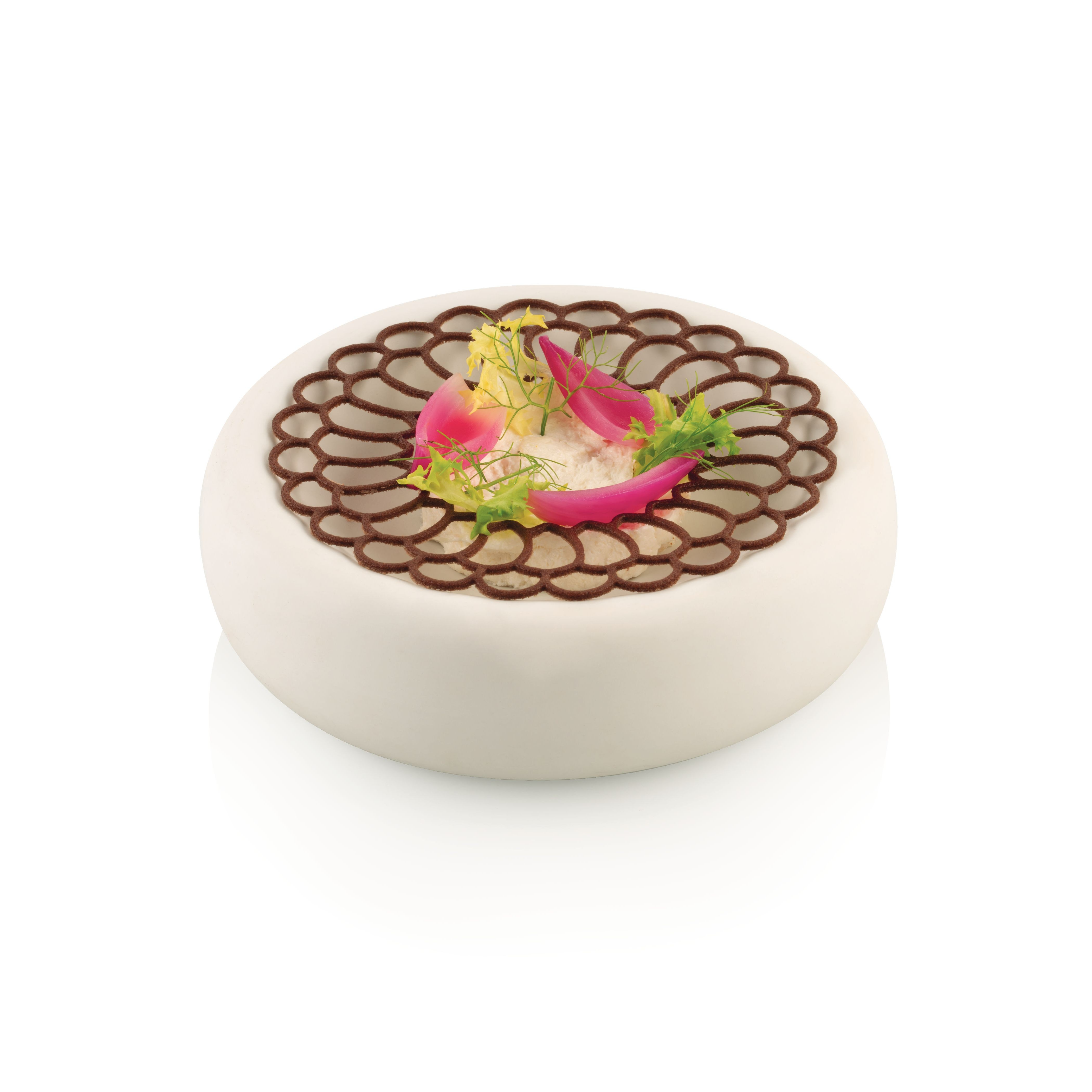 Silikomart - Moule Silicone Décor Mandala Ø 140mm (x2) Naturae