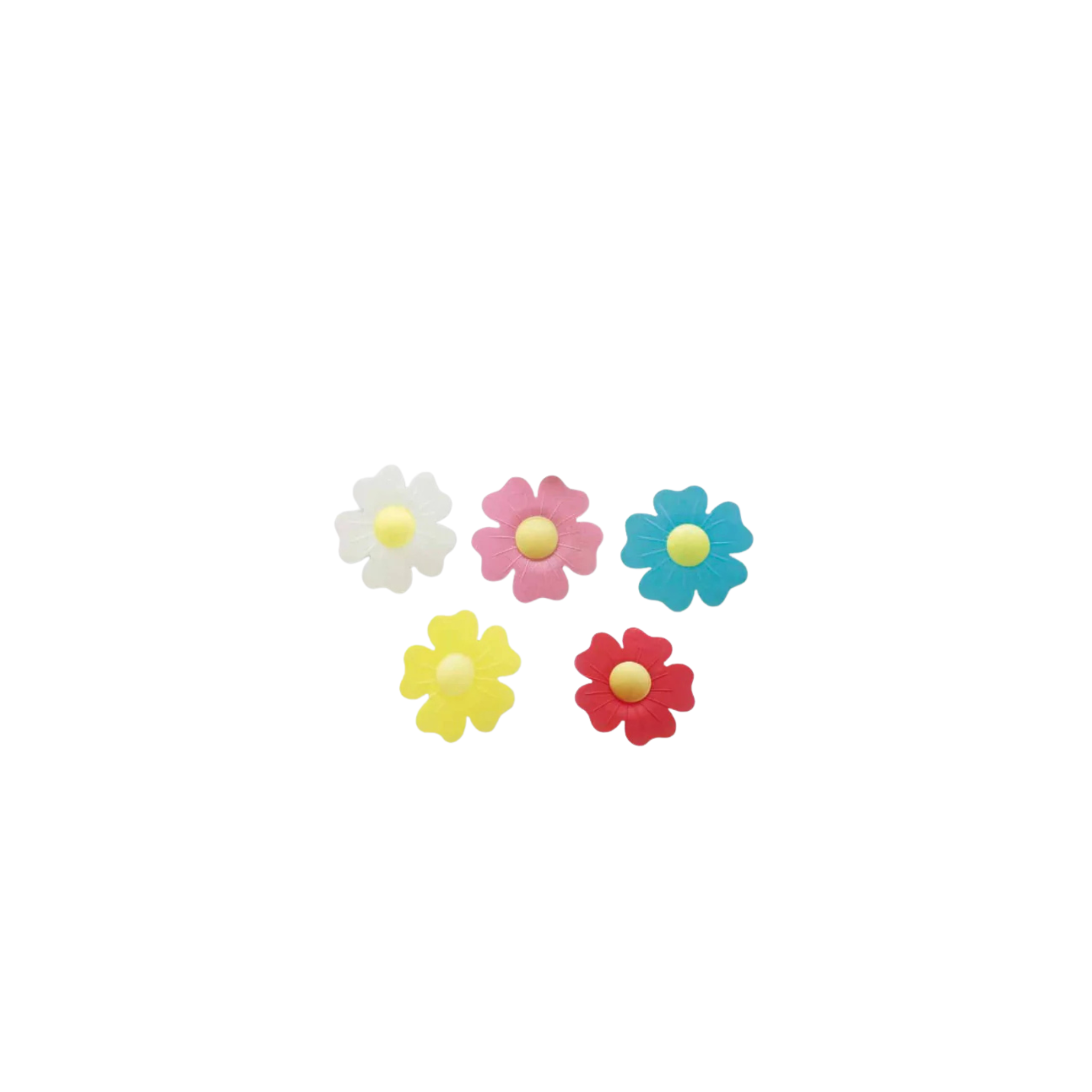PatisDécor - Fleurs assorties en azyme (x20) - Ø 4,5 cm