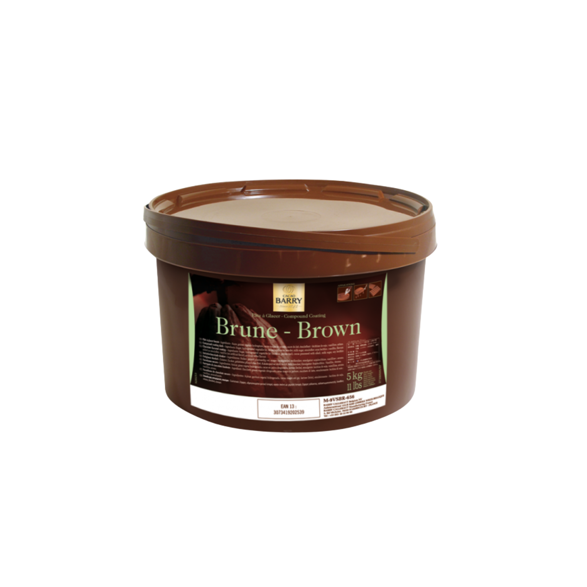 Cacao Barry - Pâte à glacer en seau - 5kg