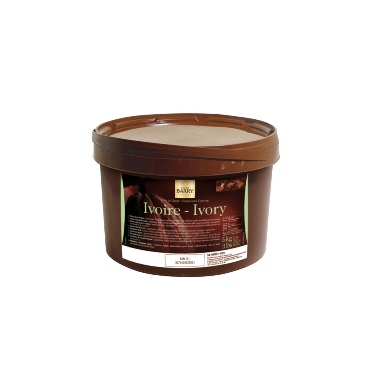 Pâte à glacer ivoire Cacao Barry – 5 kg