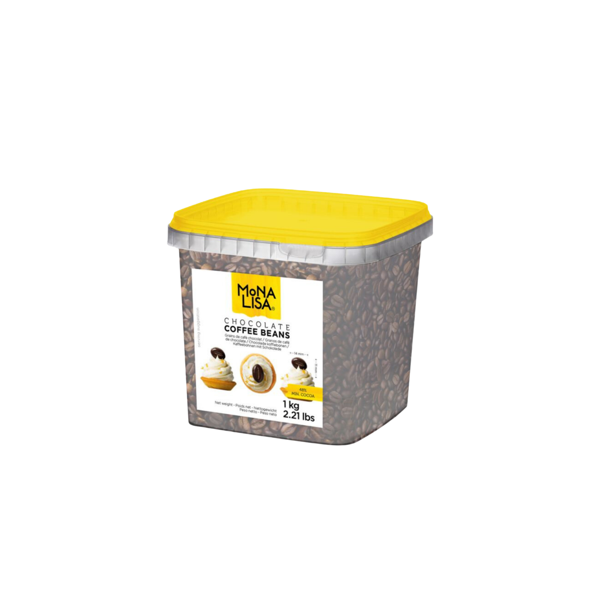 Cacao Barry - Grains de café en Chocolat -1kg
