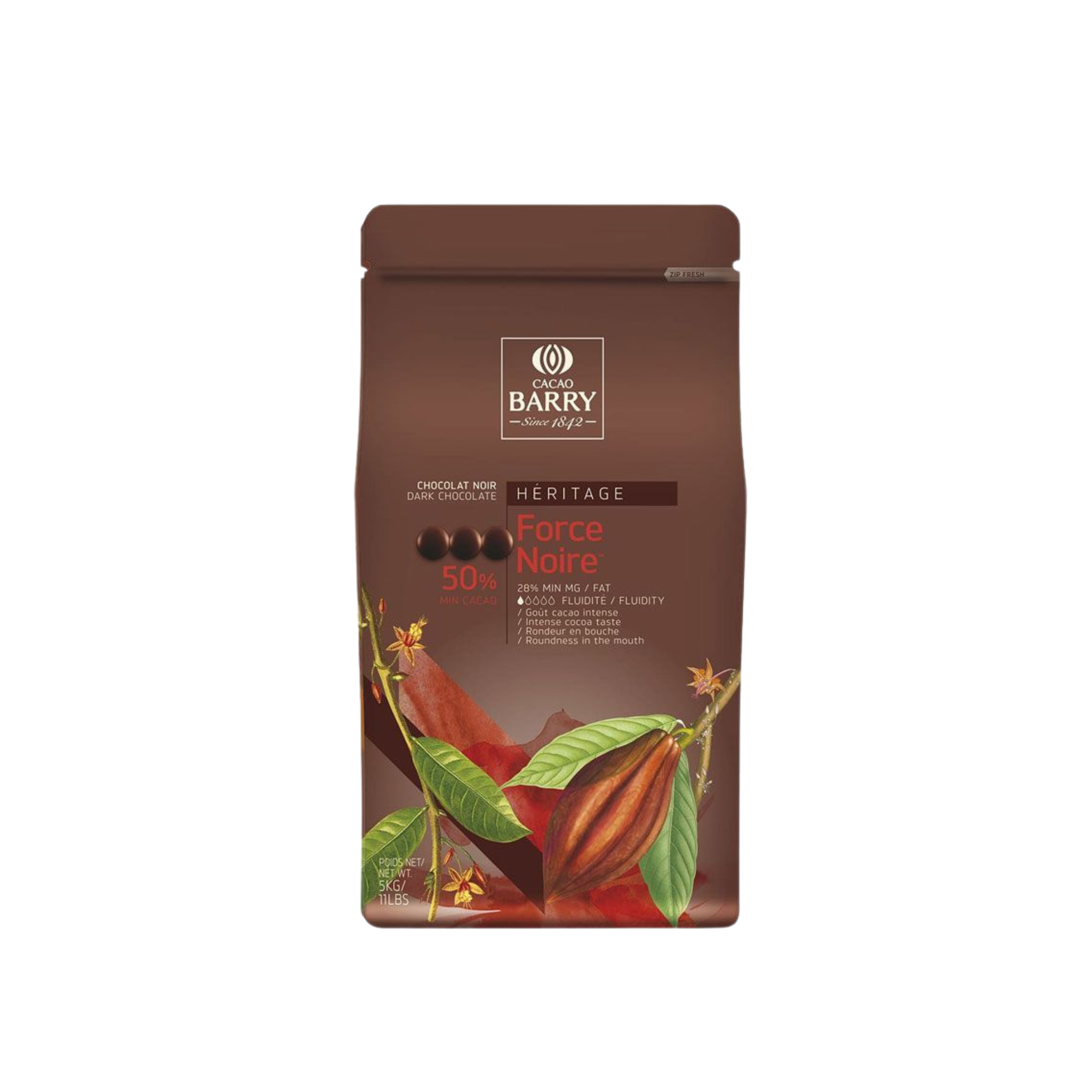 Cacao Barry - Chocolat Force Noire 50%