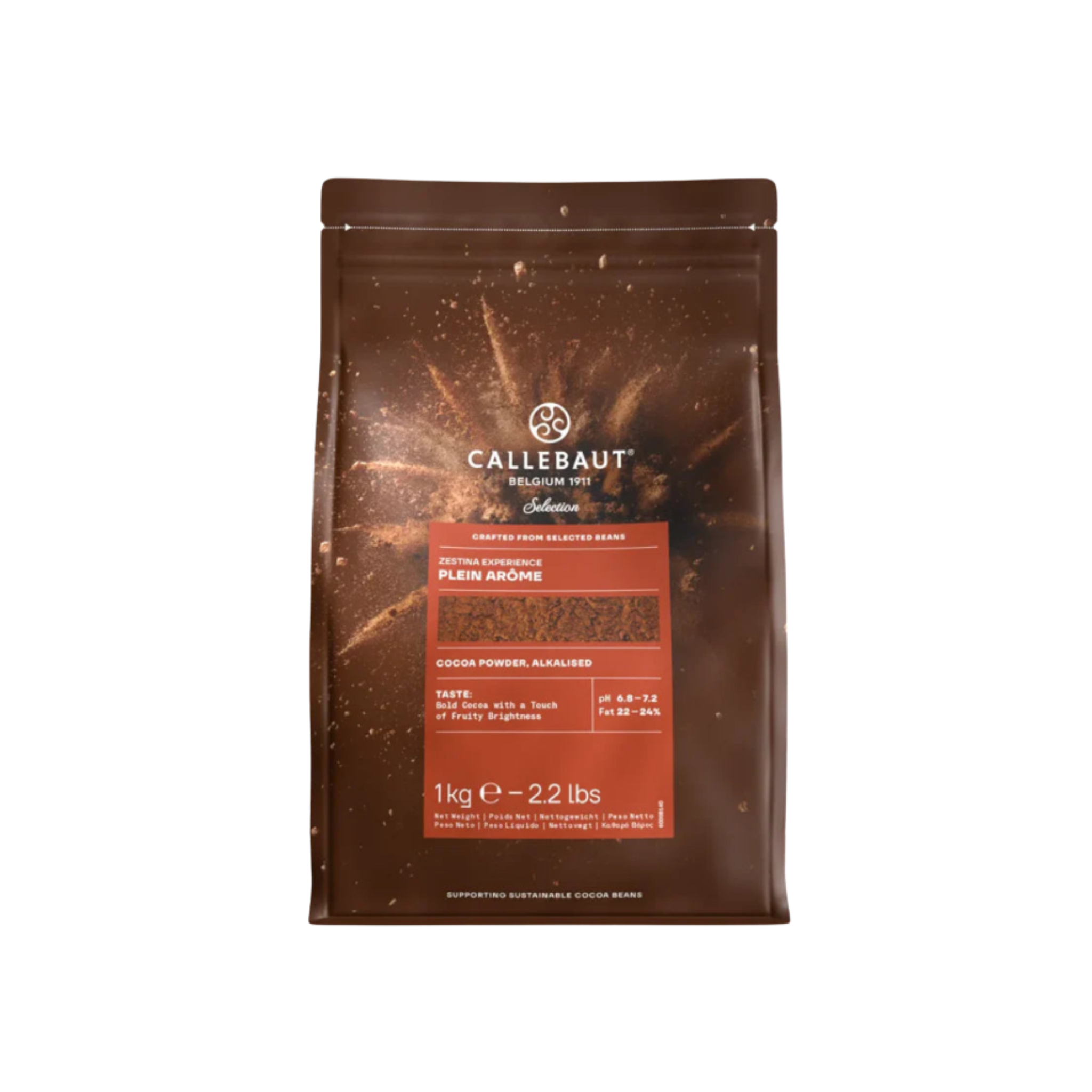 Callebaut - Cacao en poudre Plein Arôme
