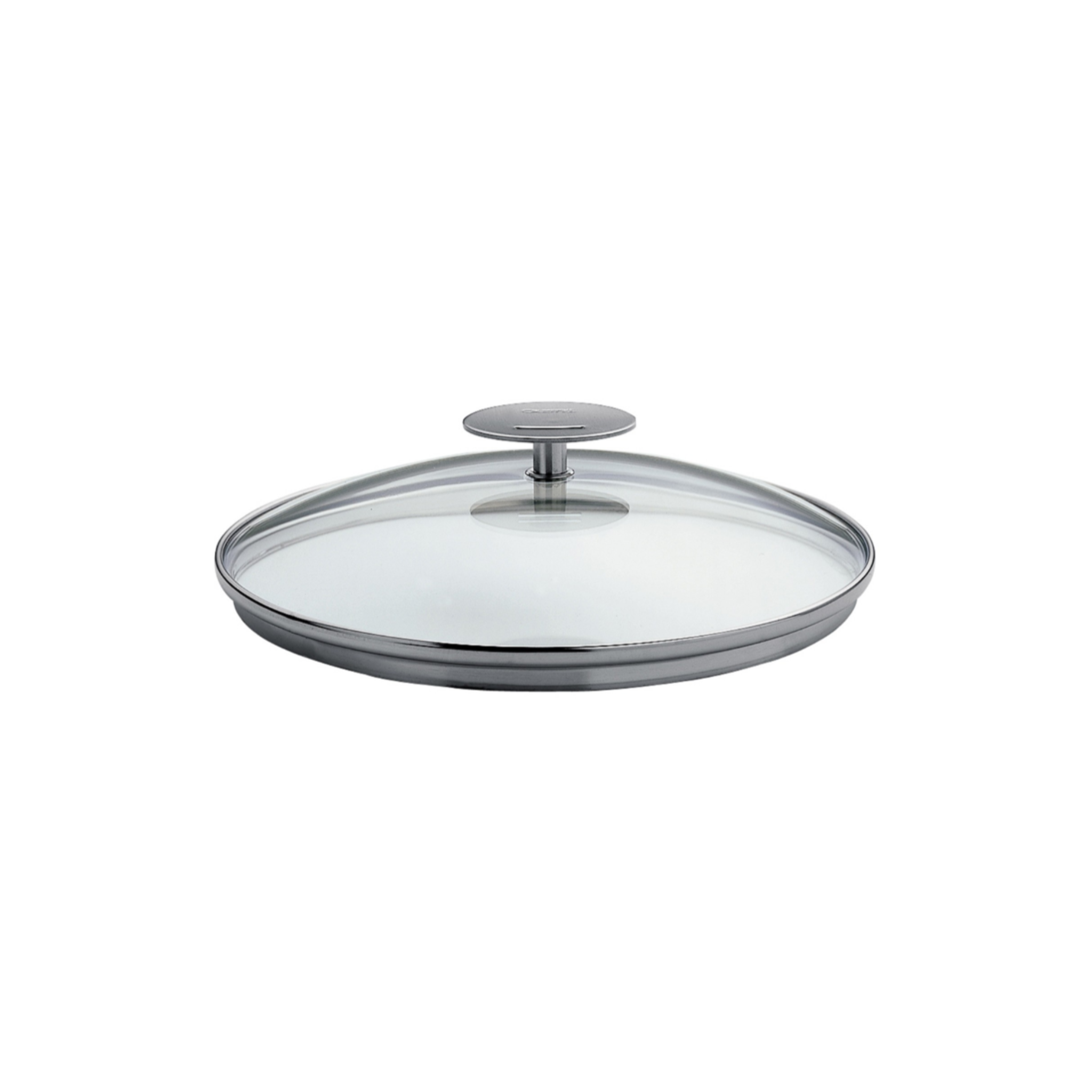 Cristel - Couvercle en verre bombé Platine