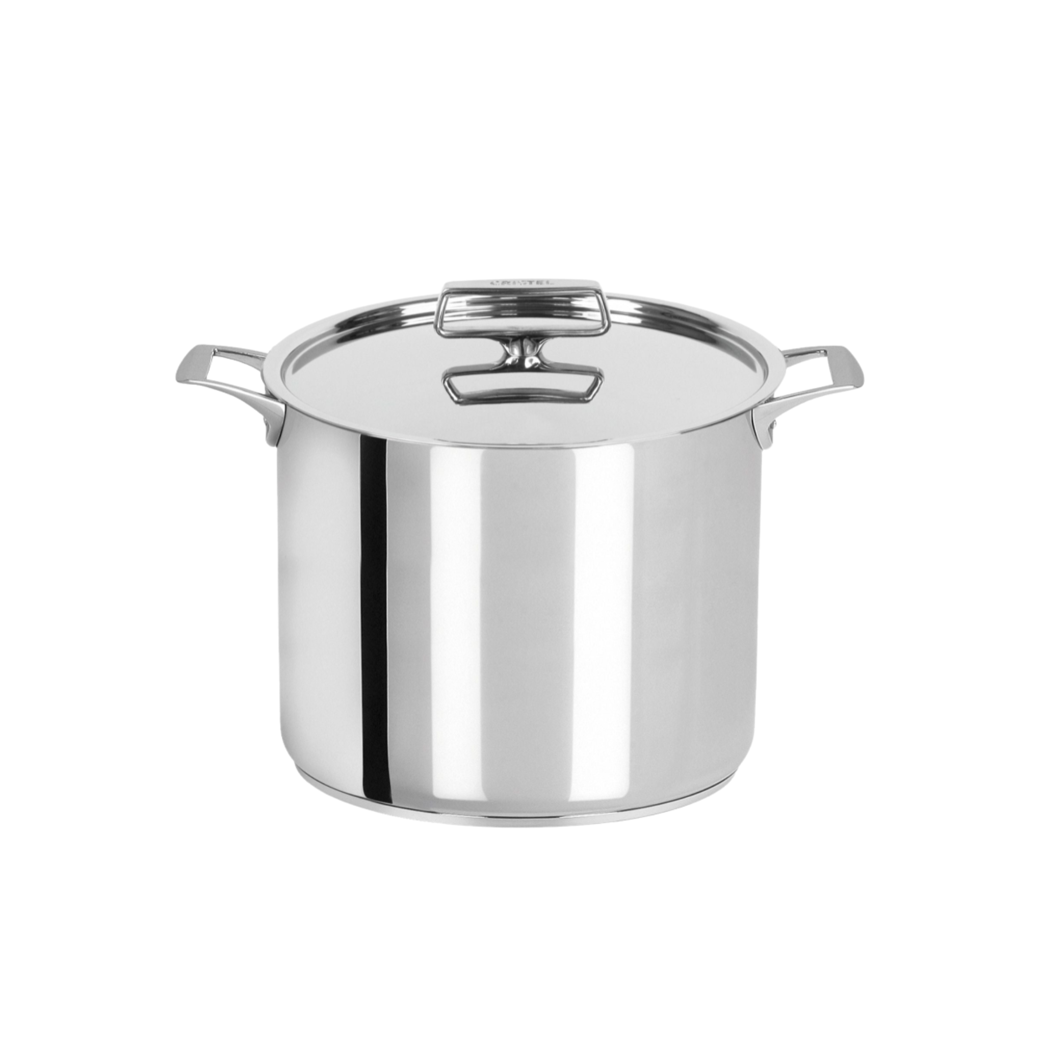 Cristel - Marmite Inox avec couvercle Castel Pro