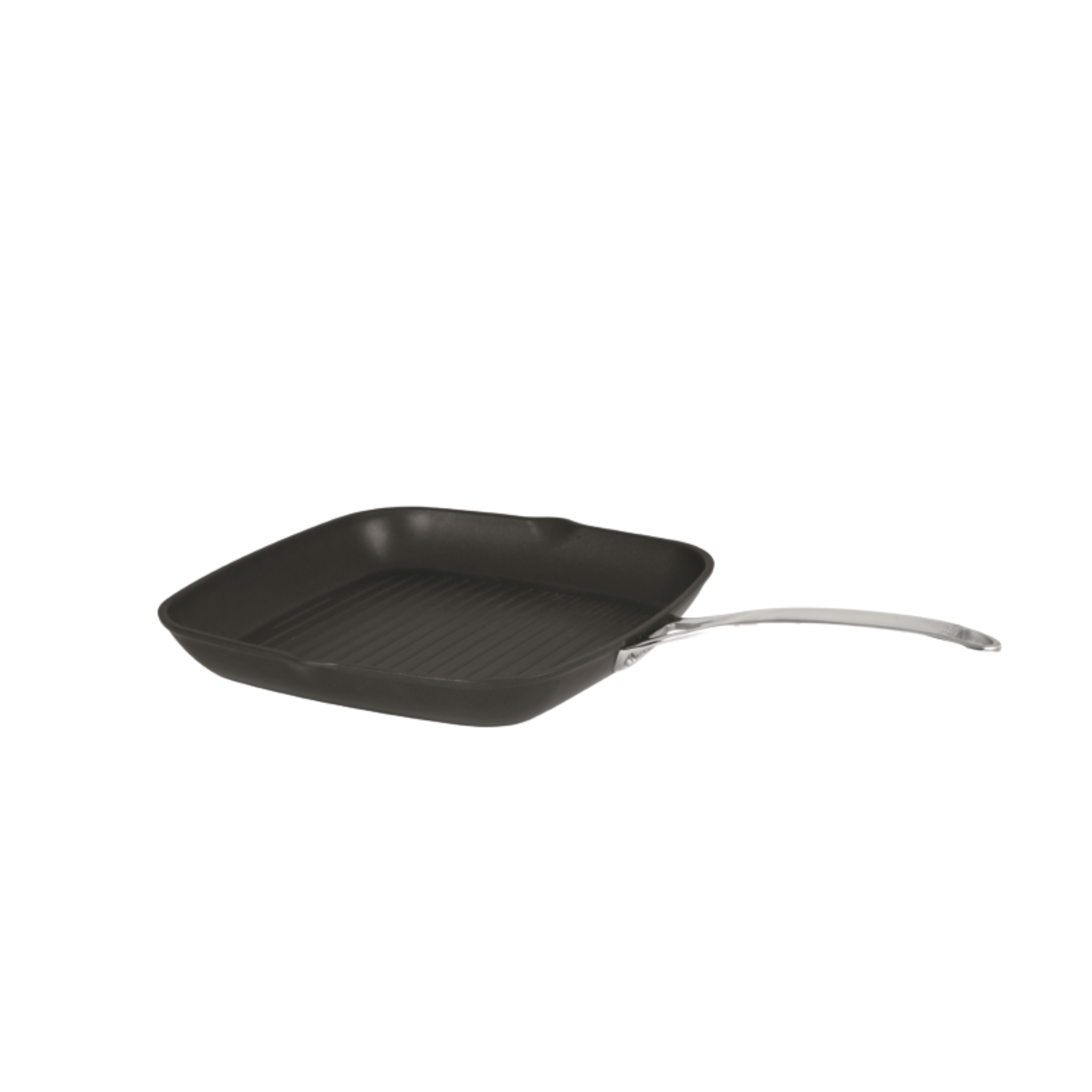 Cristel - Grill Carré antiadhésif Poignée Fixe Castel'Pro 28 cm