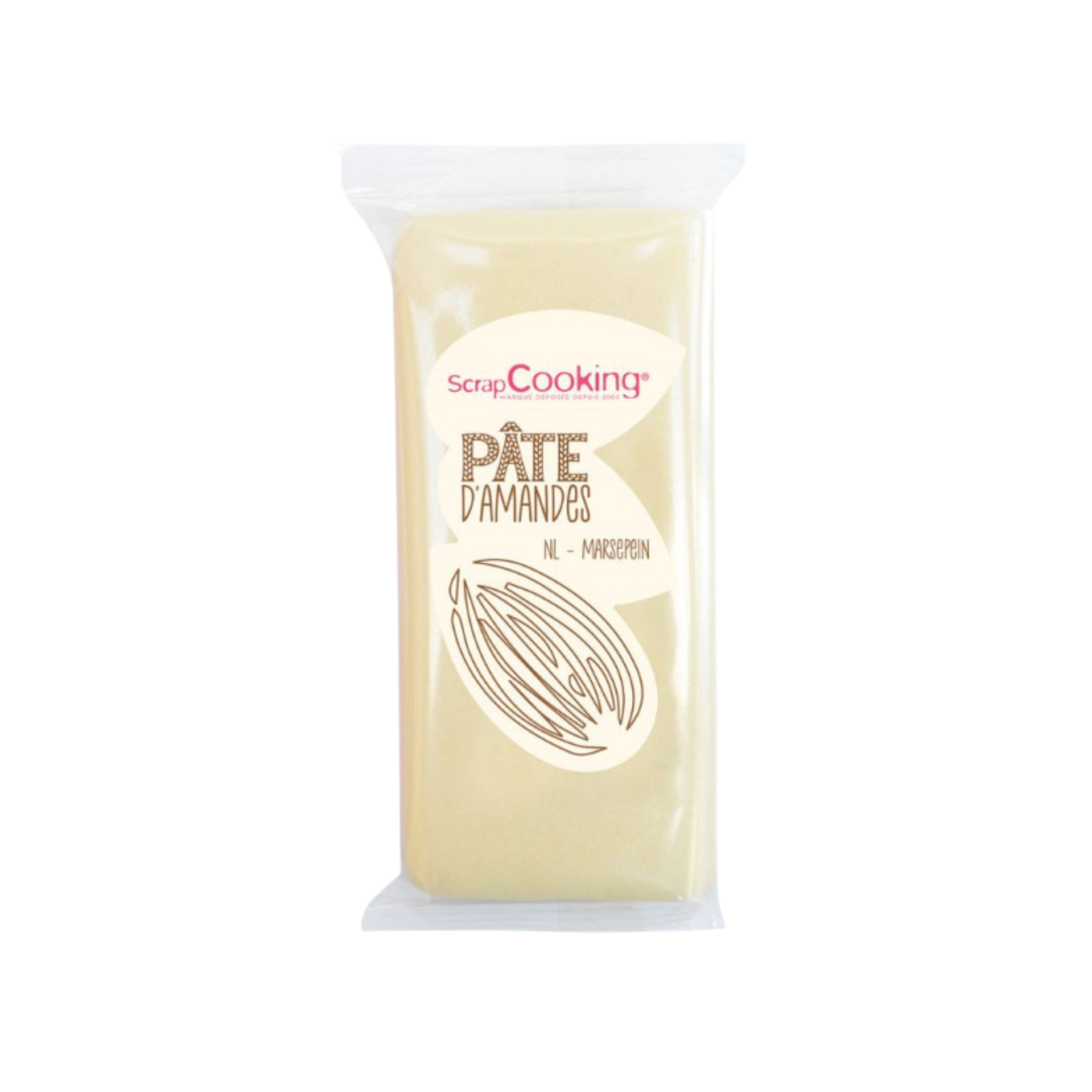 ScrapCooking - Pâte d'amande 200g - Couleur au choix