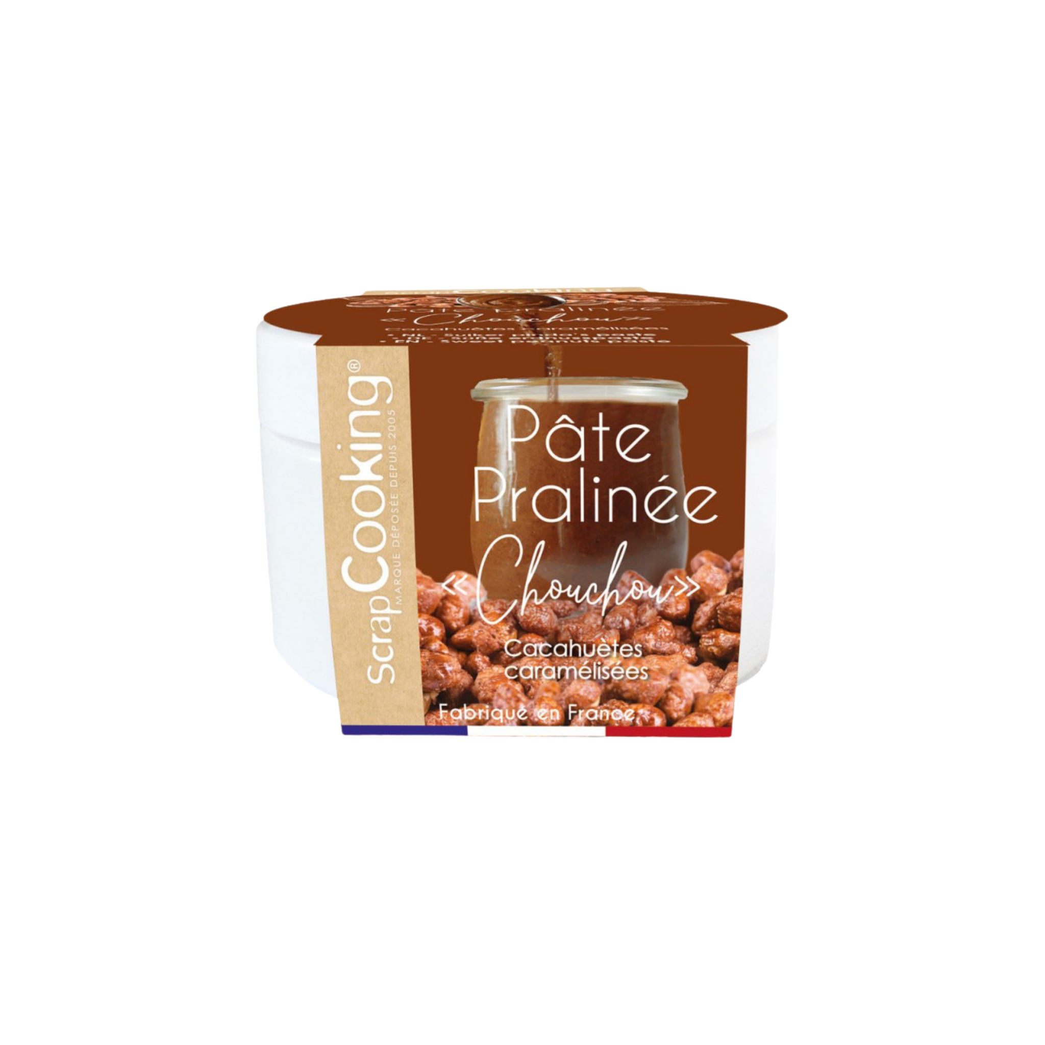 ScrapCooking - Pâte de praliné saveur Chouchou cacahuètes - 200g