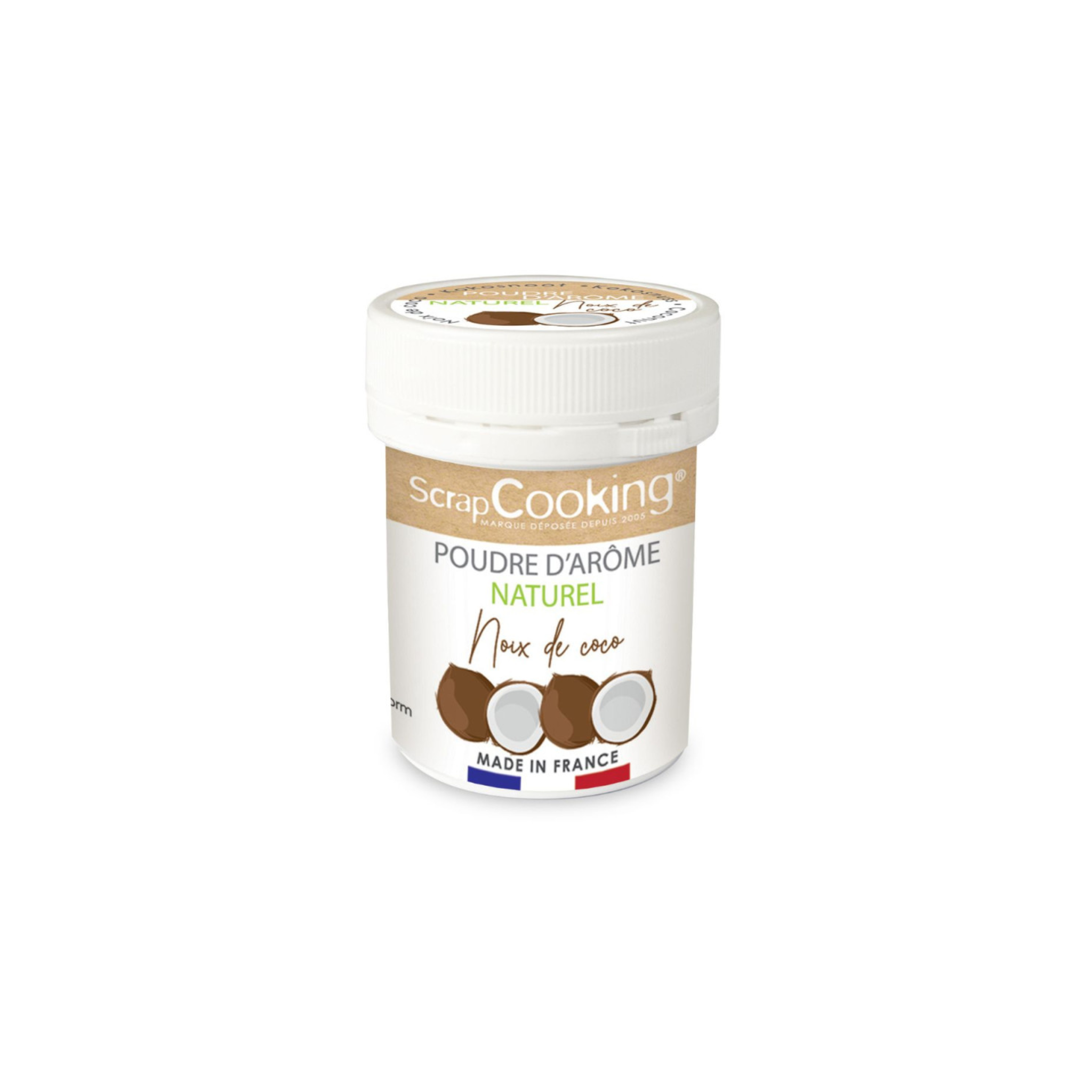 ScrapCooking - Poudre d'arôme naturel - Parfum au choix