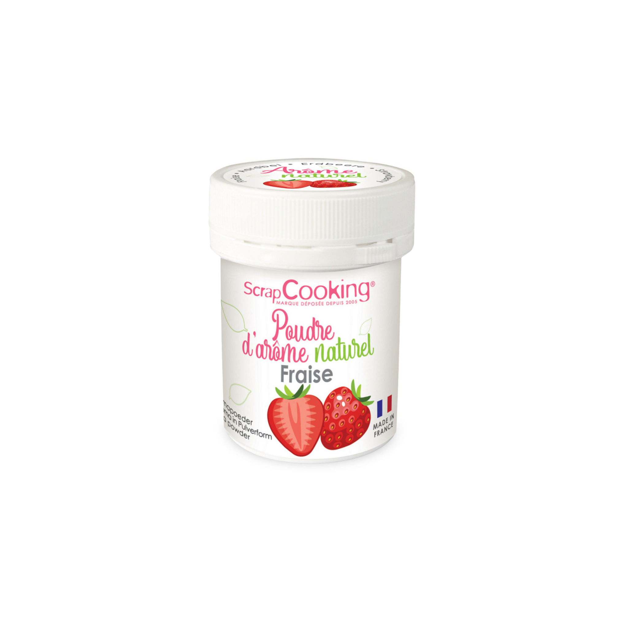 ScrapCooking - Poudre d'arôme naturel - Parfum au choix