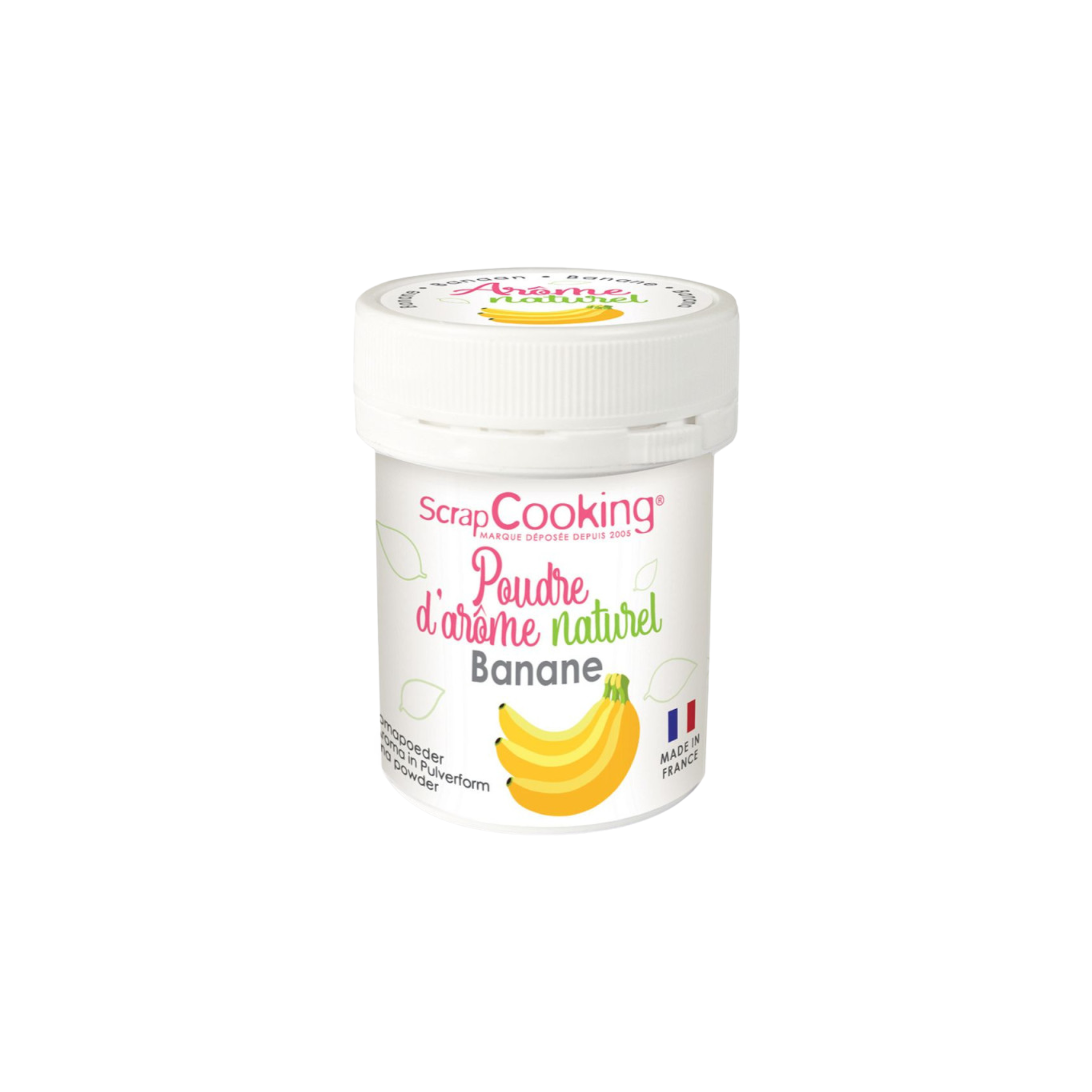 ScrapCooking - Poudre d'arôme naturel - Parfum au choix