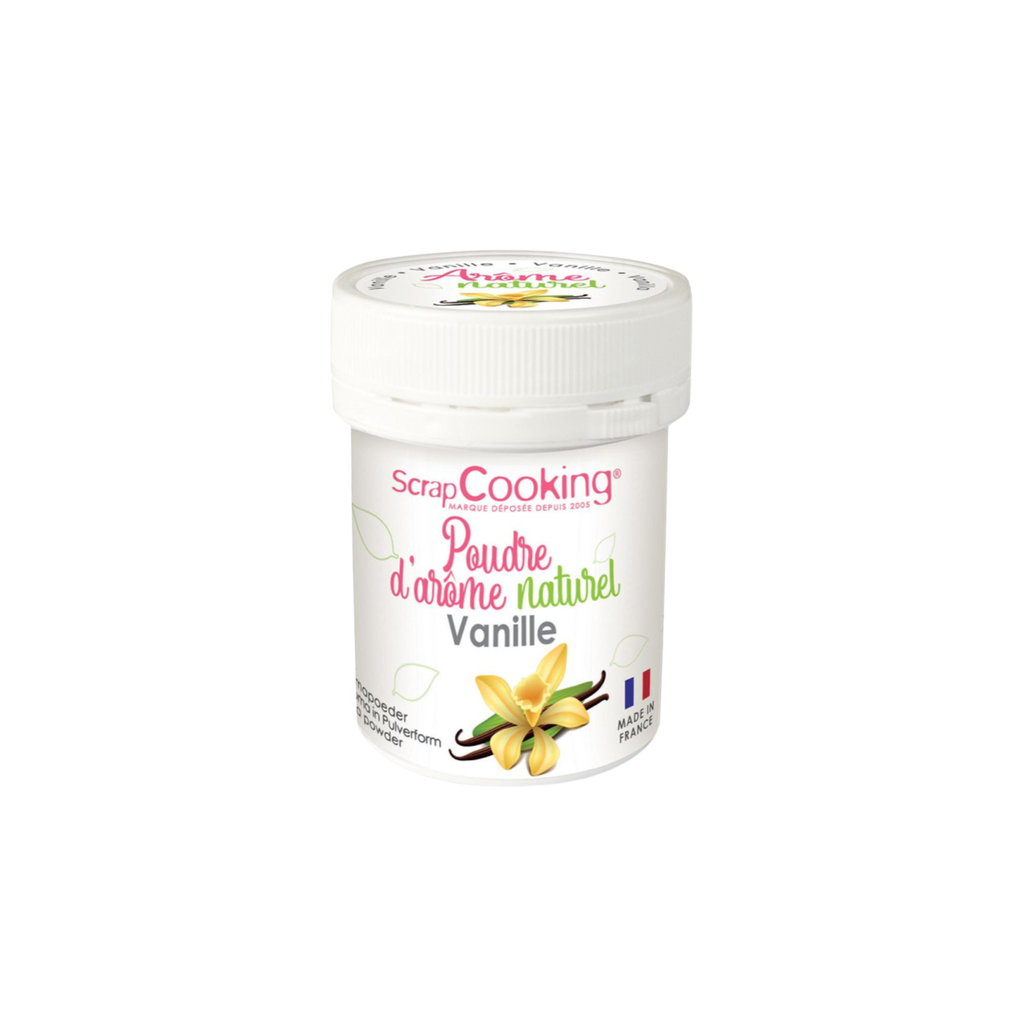 ScrapCooking - Poudre d'arôme naturel - Parfum au choix