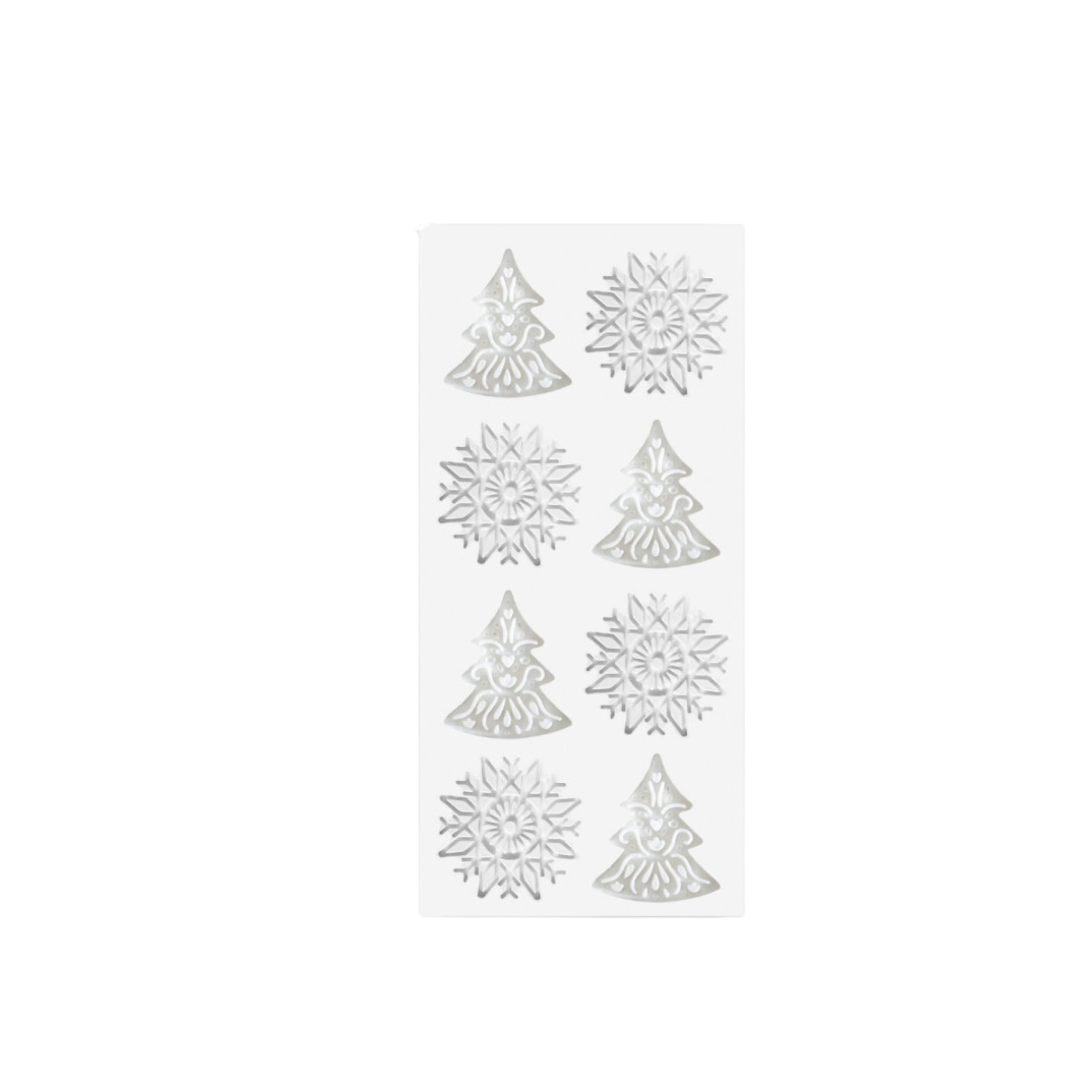 ScrapCooking - Tapis Silicone Décors Sapins et Flocons