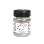 Sucre pailleté argenté ScrapCooking pour décoration de pâtisseries

