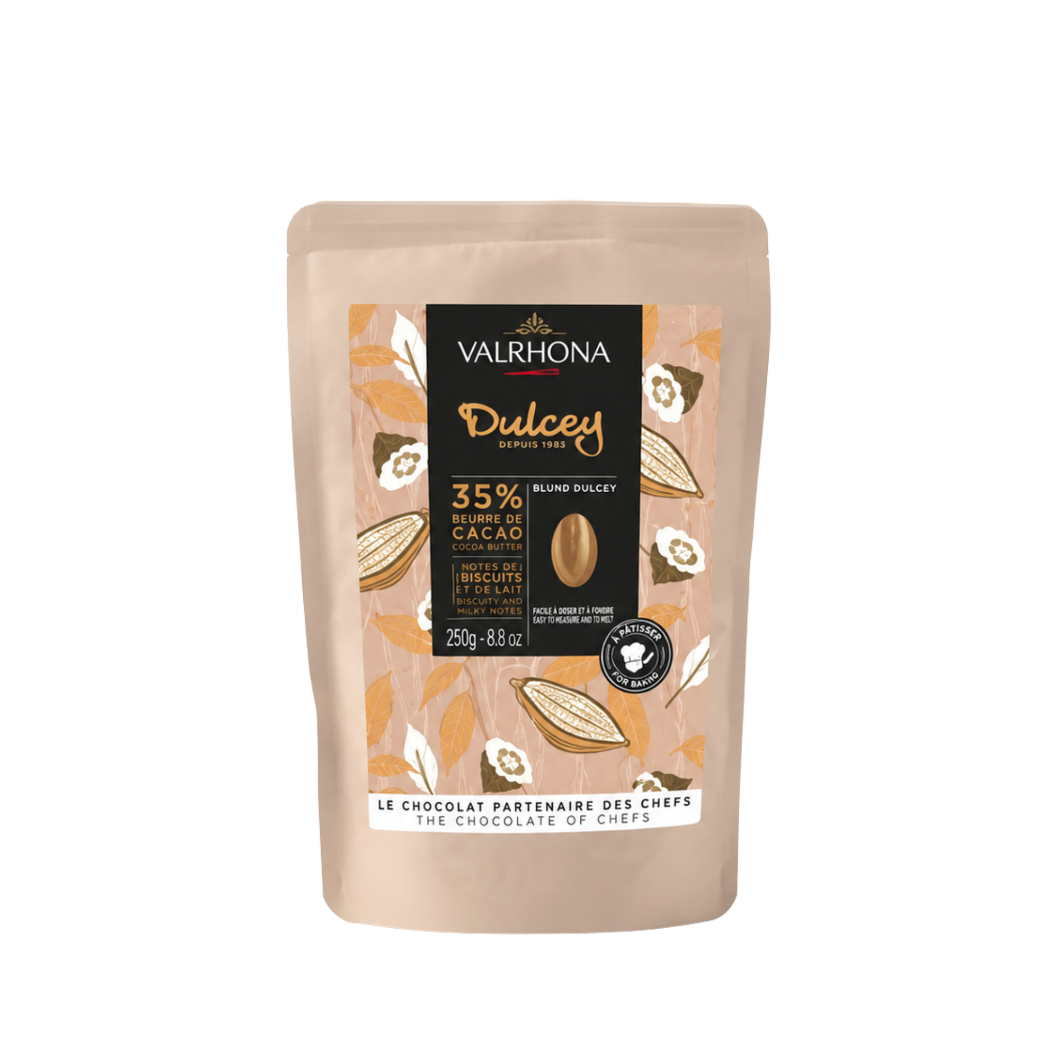 Valrhona - Chocolat Blond Dulcey 35% - 250g