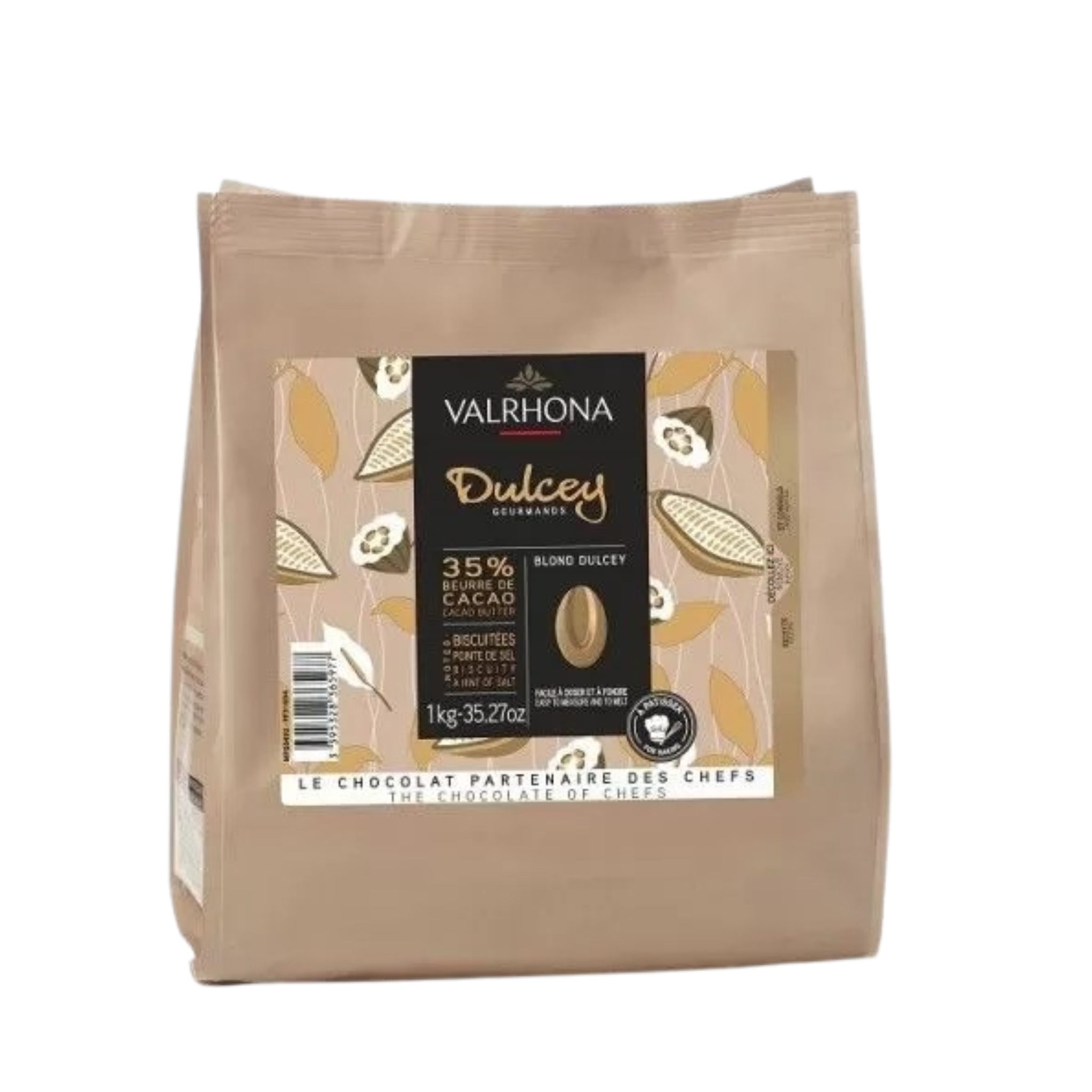 Valrhona - Chocolat blond Dulcey 35% - 1kg