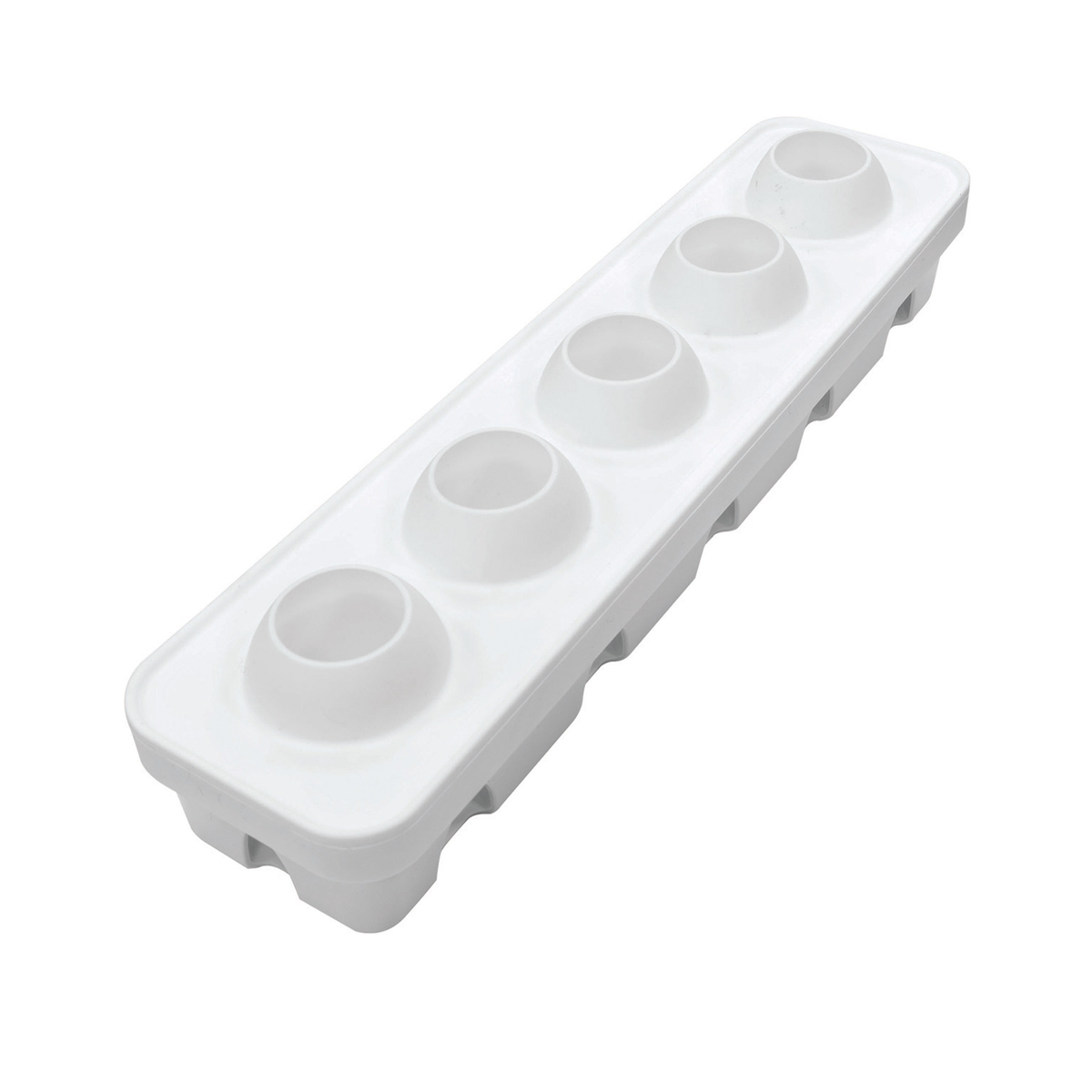 Moule silicone 5 pommes avec support