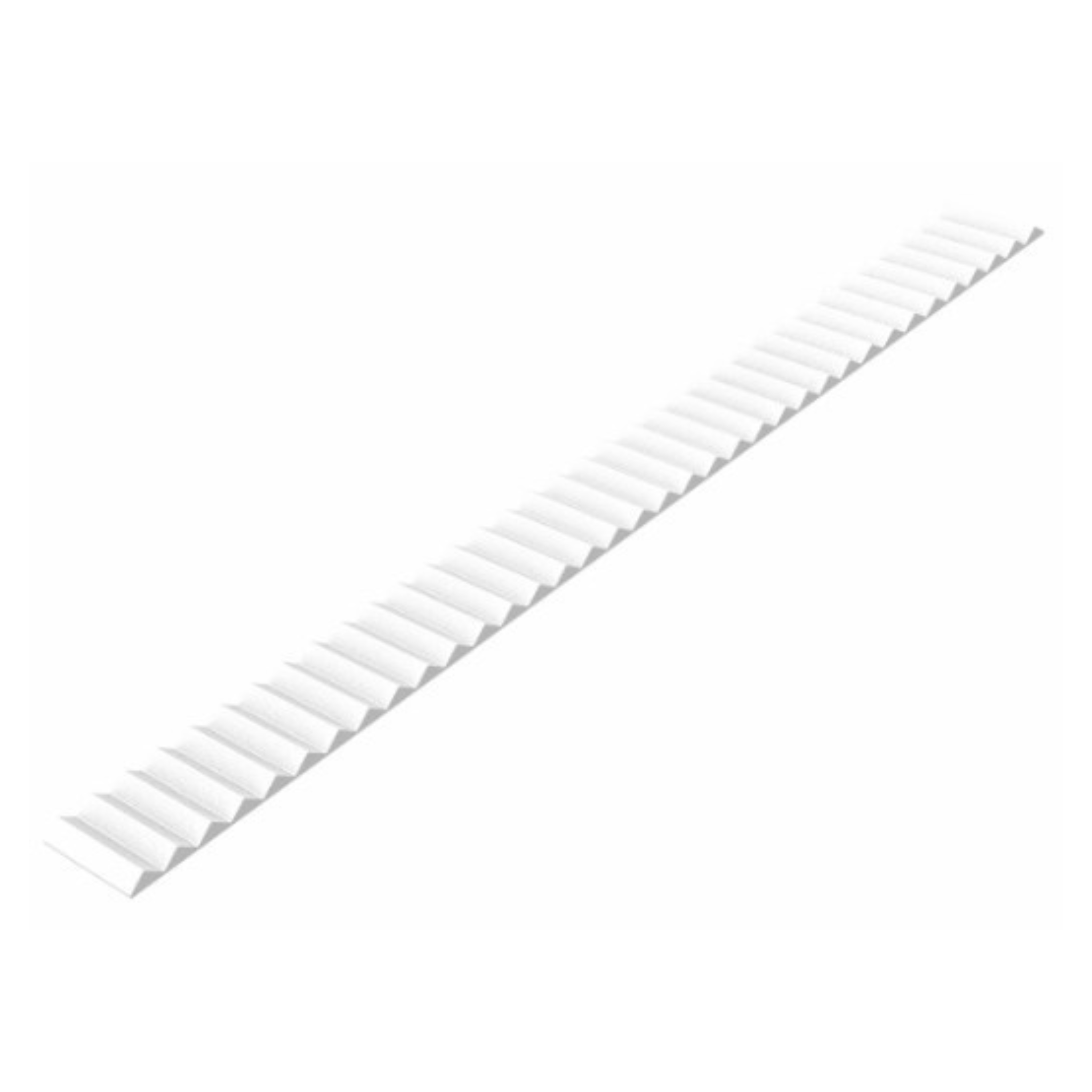 Silikomart - Bande Silicone Décor Cannelé 557 x 50 x h7mm