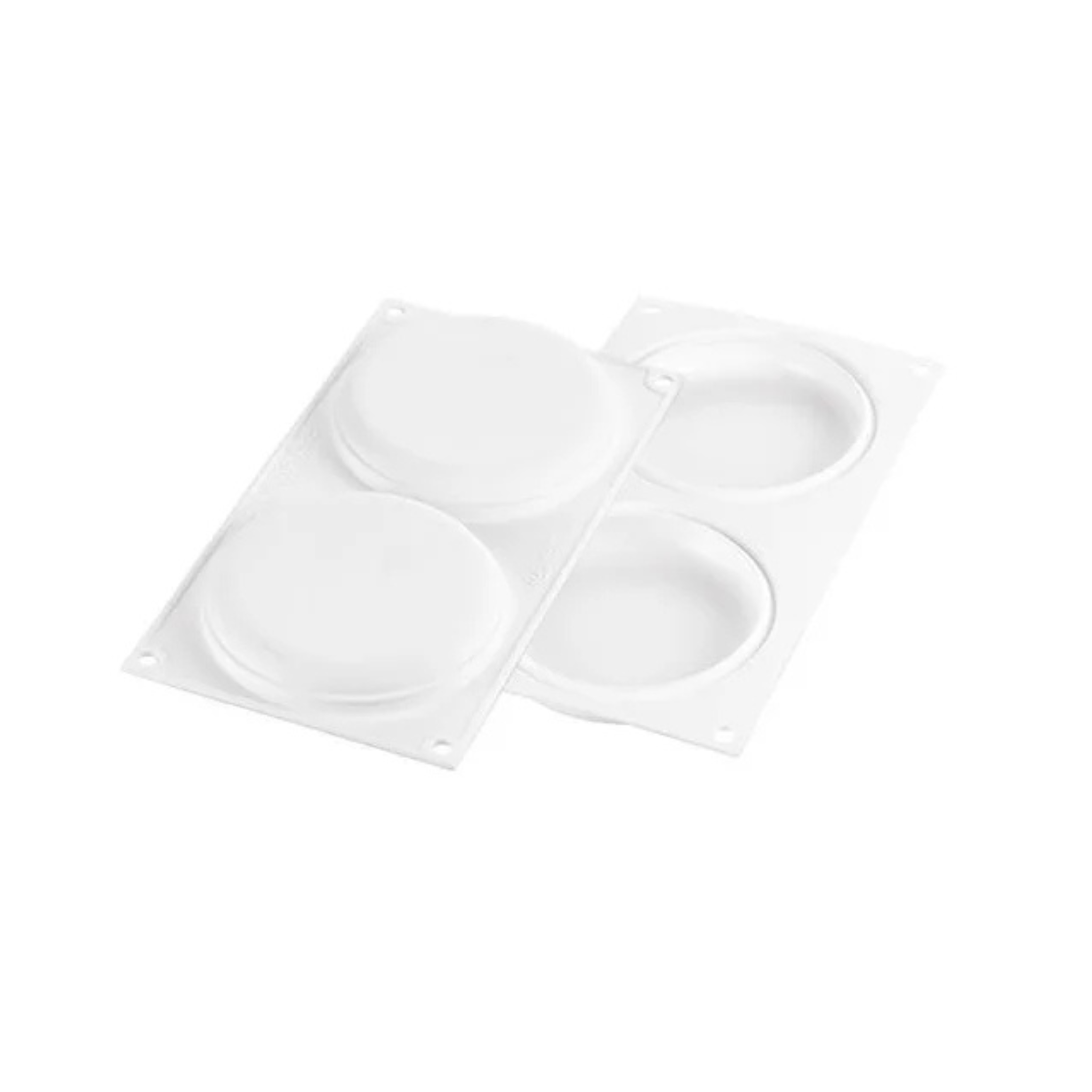 Silikomart - Moule silicone 2 empreintes rondes