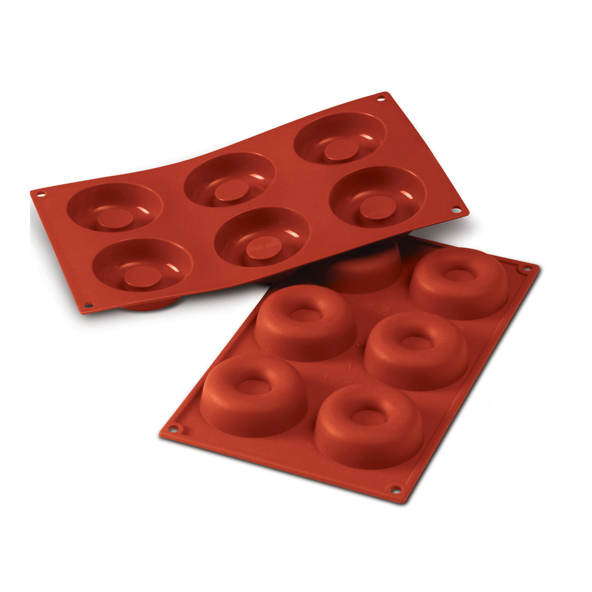 Moule silicone Silikomart 6 empreintes savarin