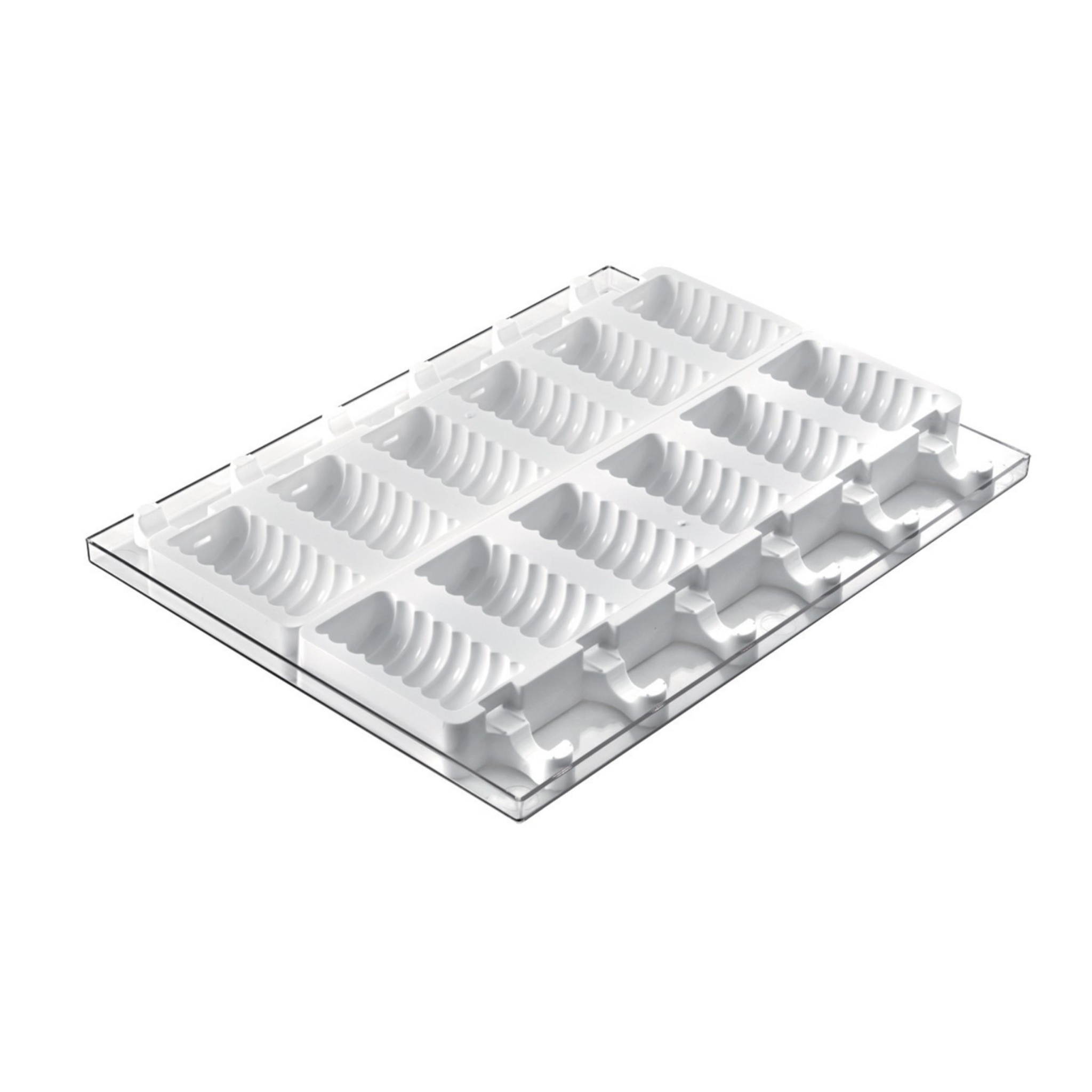 Silikomart - Moule Silicone Glaces Esquimaux Tango avec 50 bâtonnets