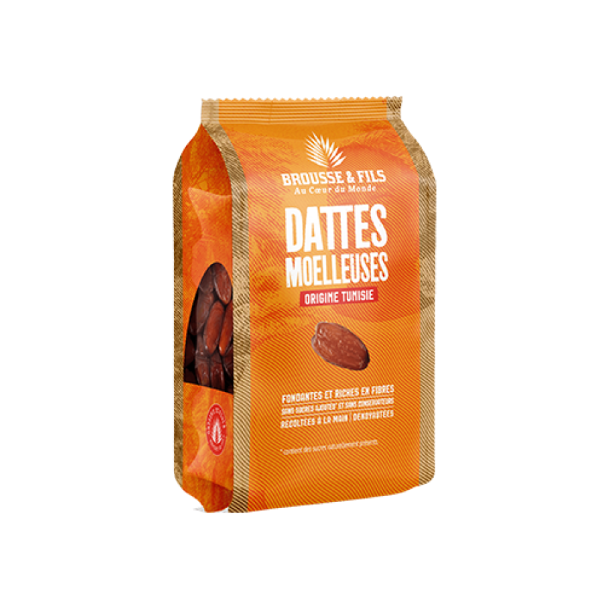Brover - Dattes dénoyautées moelleuses - 250 g