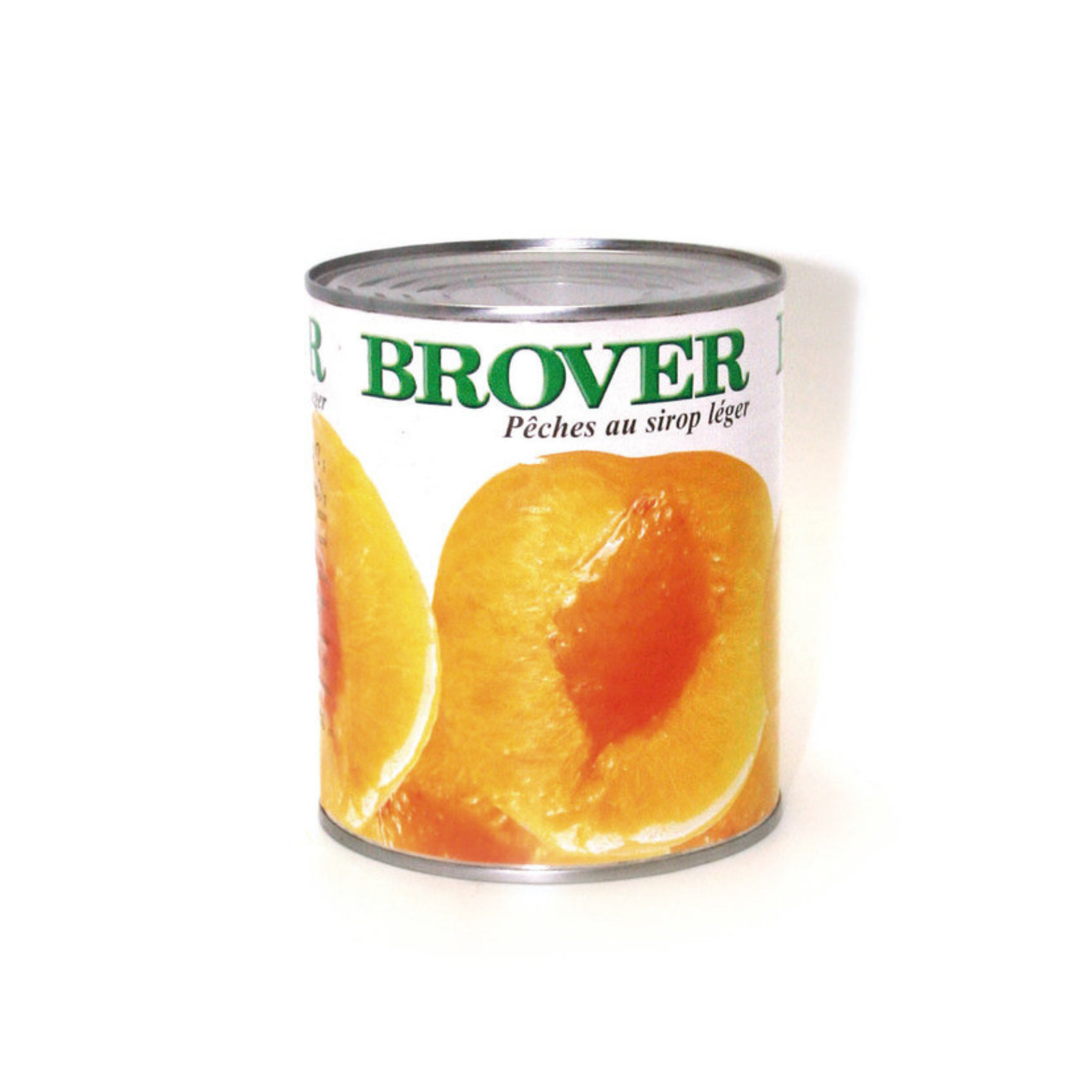 Brover - Boite Demi Pêches au sirop 4/4