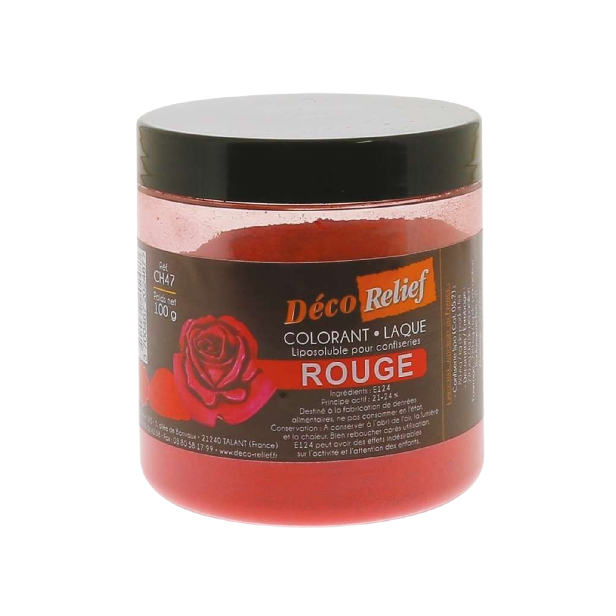 Décorelief - Colorant alimentaire Laque Liposoluble 100g
