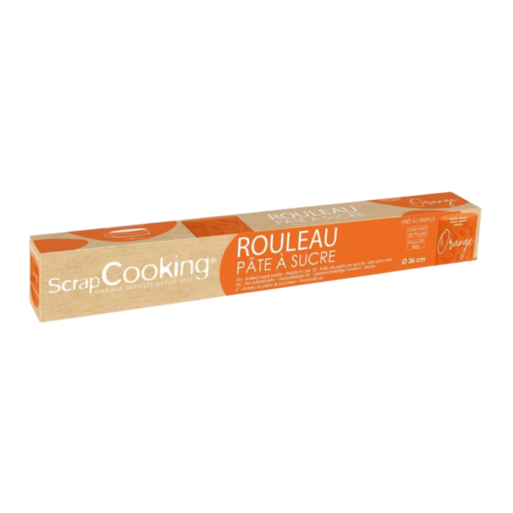 ScrapCooking - Rouleau de pâte à sucre 430g