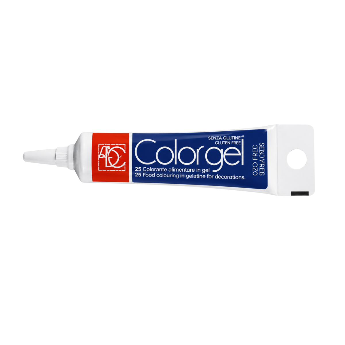 Colorant gel tube bleu foncé