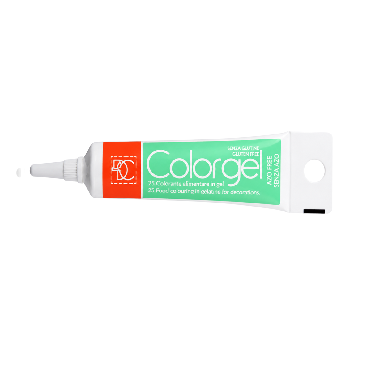 Colorant gel tube vert
