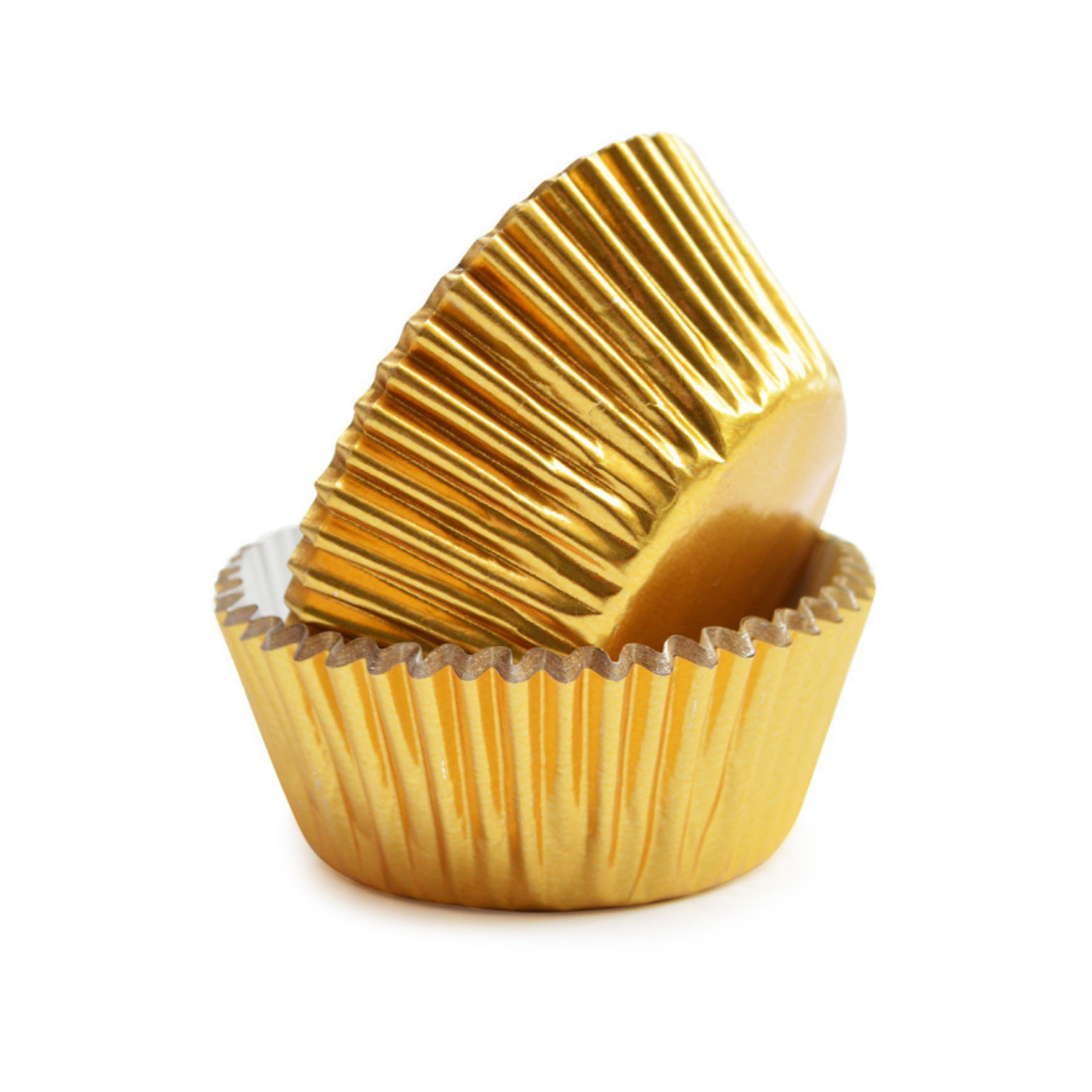 ScrapCooking - Caissettes à Cupcakes Dorées ou Argentées - 5 x 7,5 cm (x48)