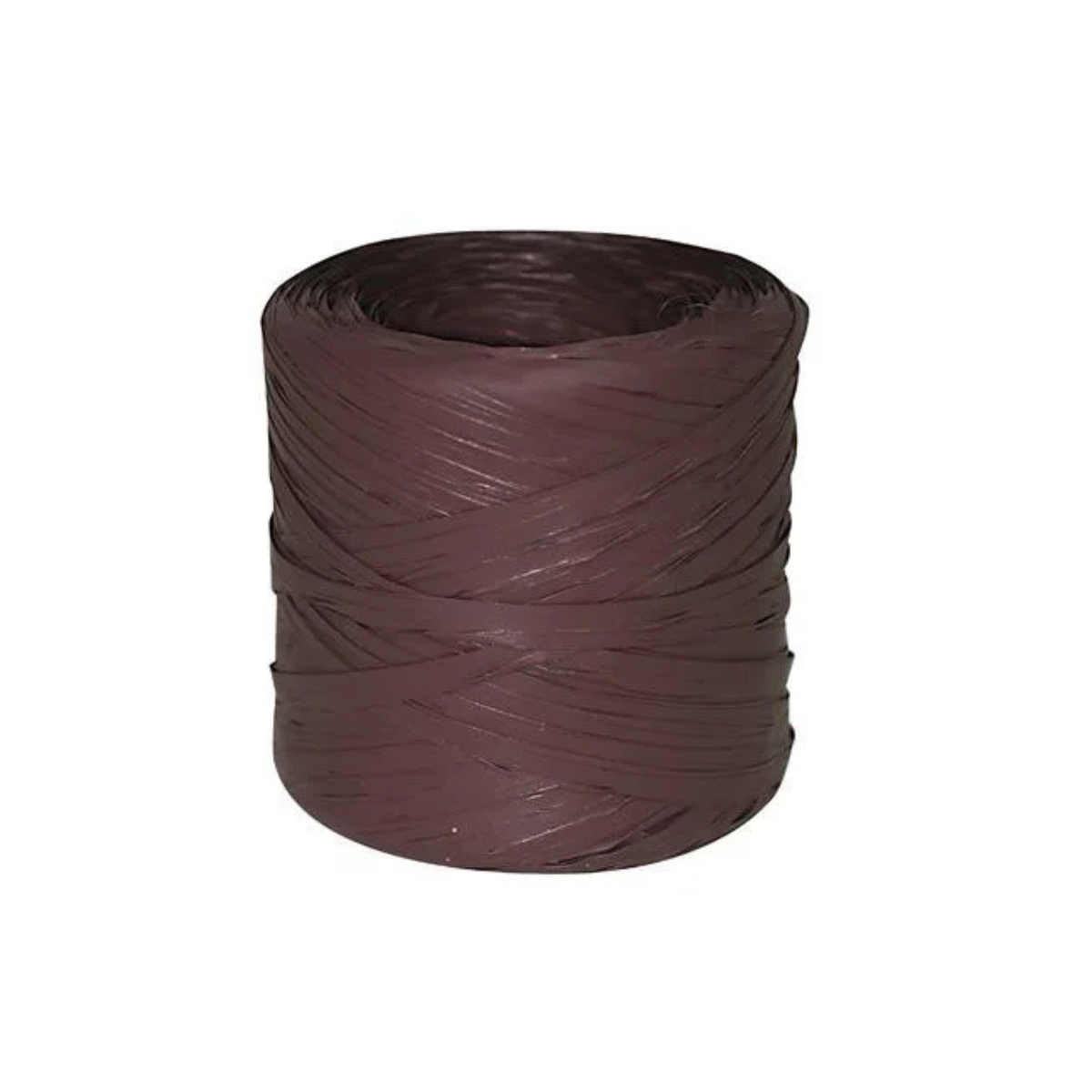bobine de raphia marron
