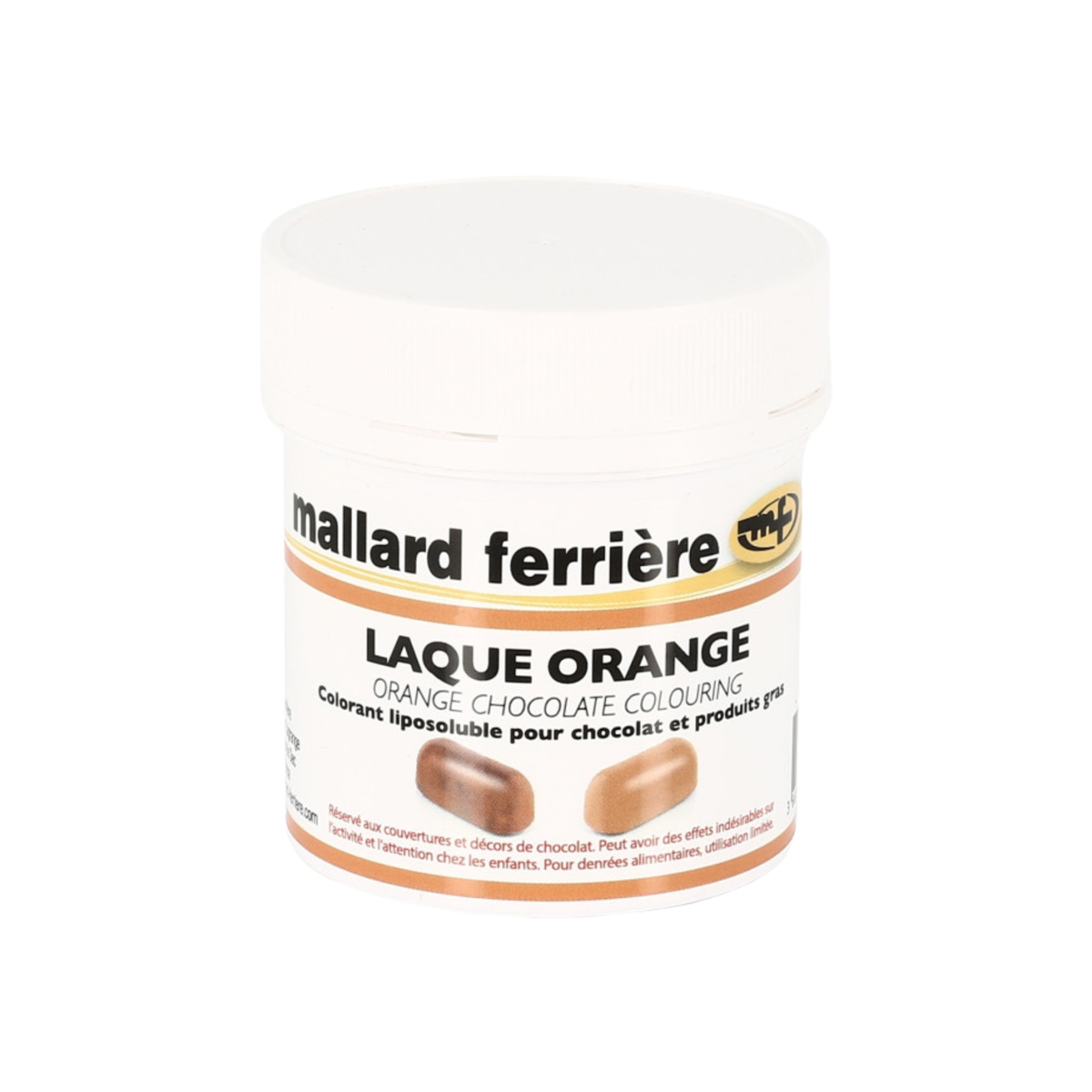 colorant laque orange
