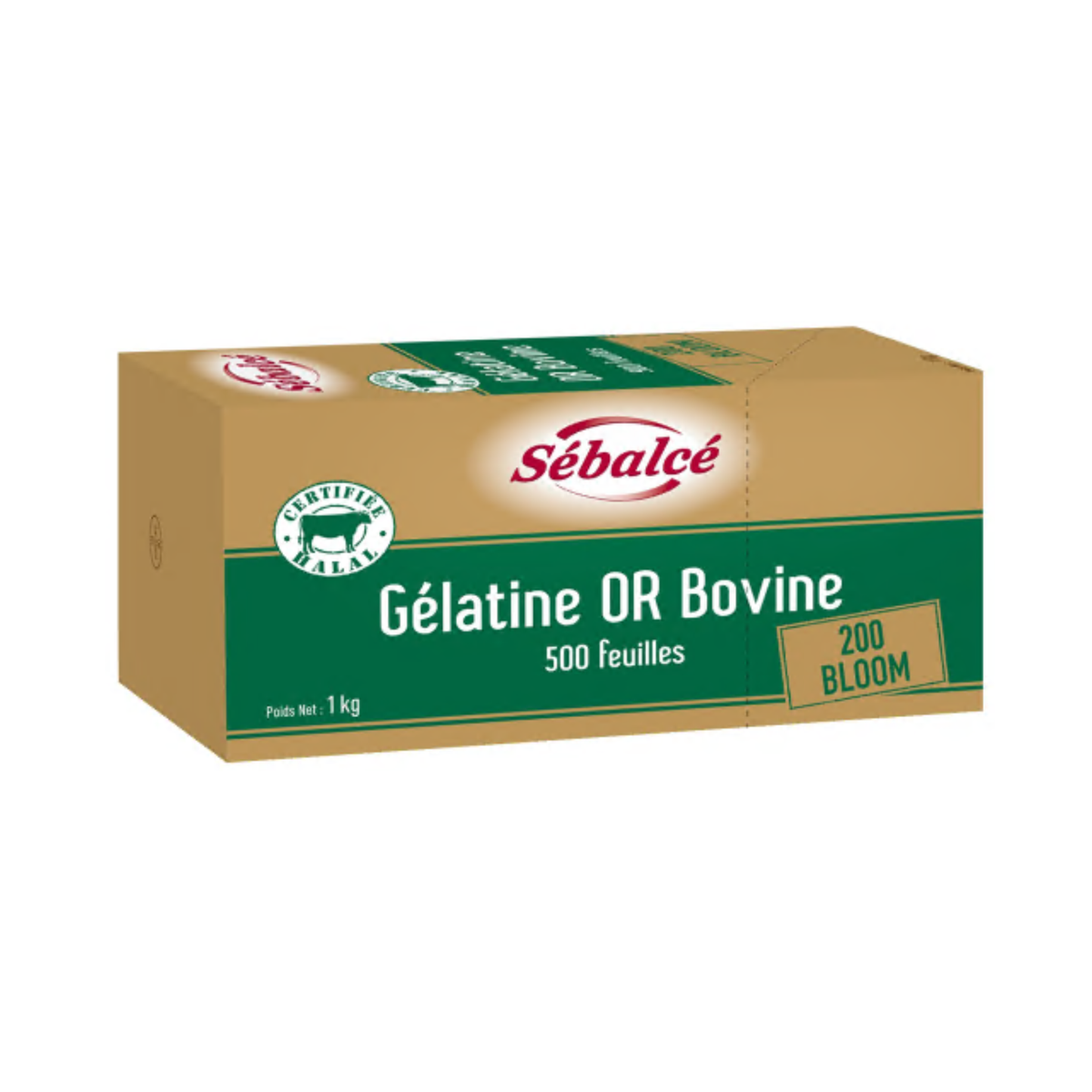 Sébalcé - Gélatine bovine Or 200 Bloom Halal