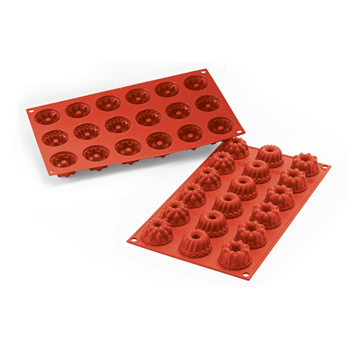 Silikomart – Moule Silicone Kouglofs Assortis